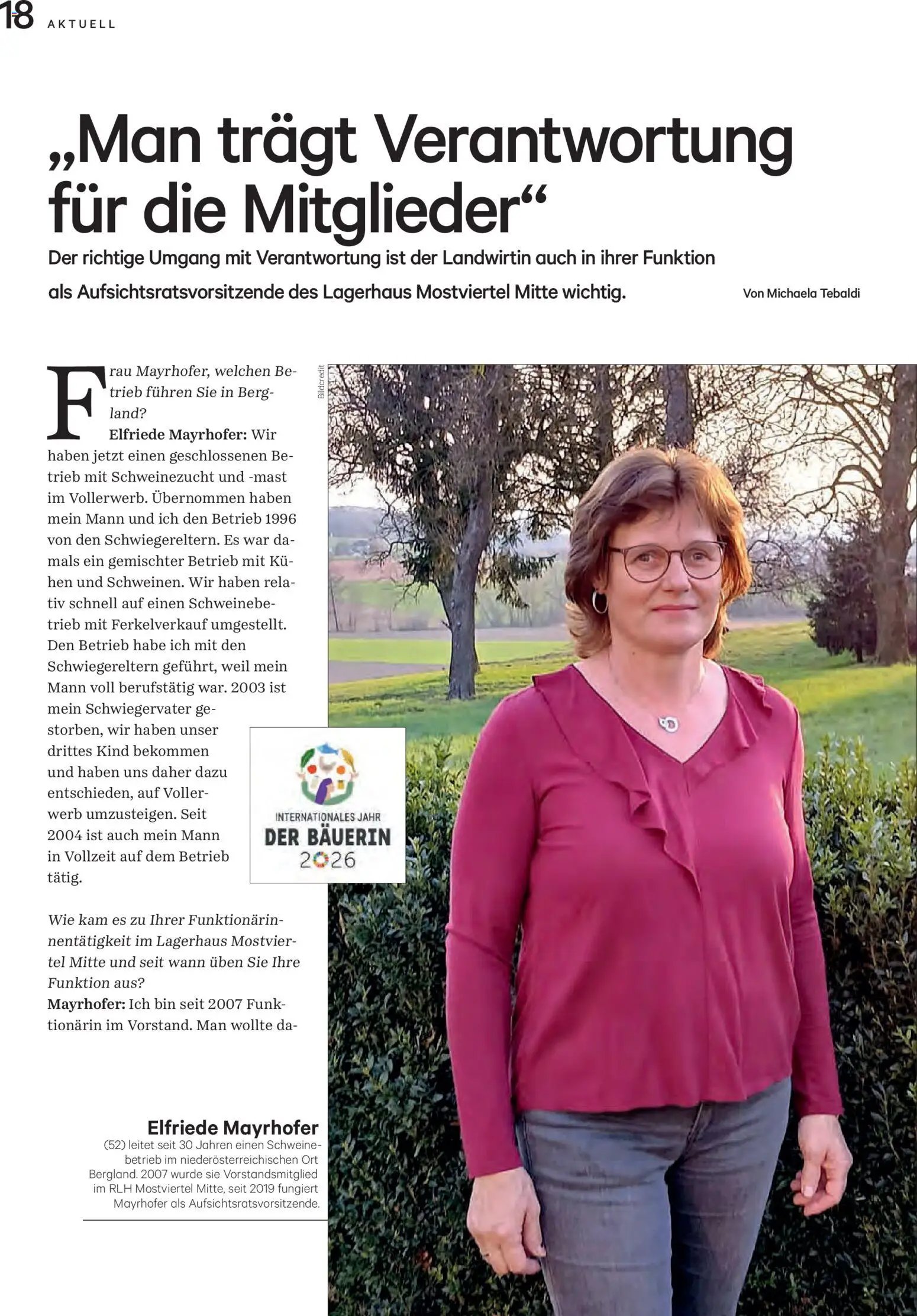 Lagerhaus Unser Land Mai 2025