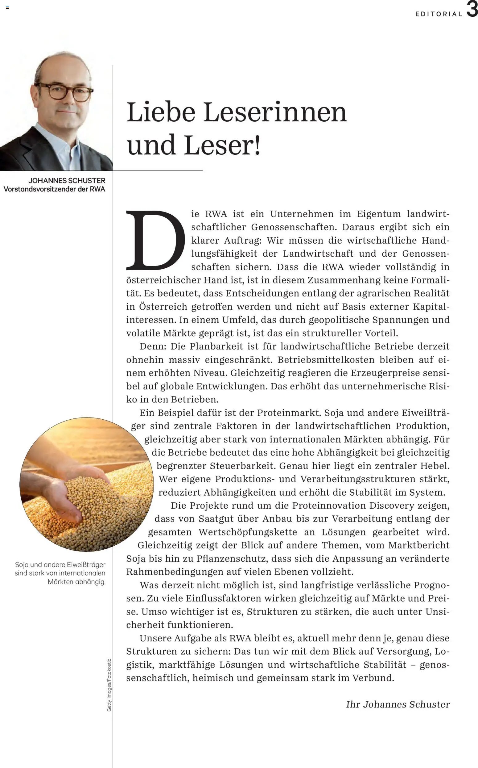 Lagerhaus Unser Land Mai 2025