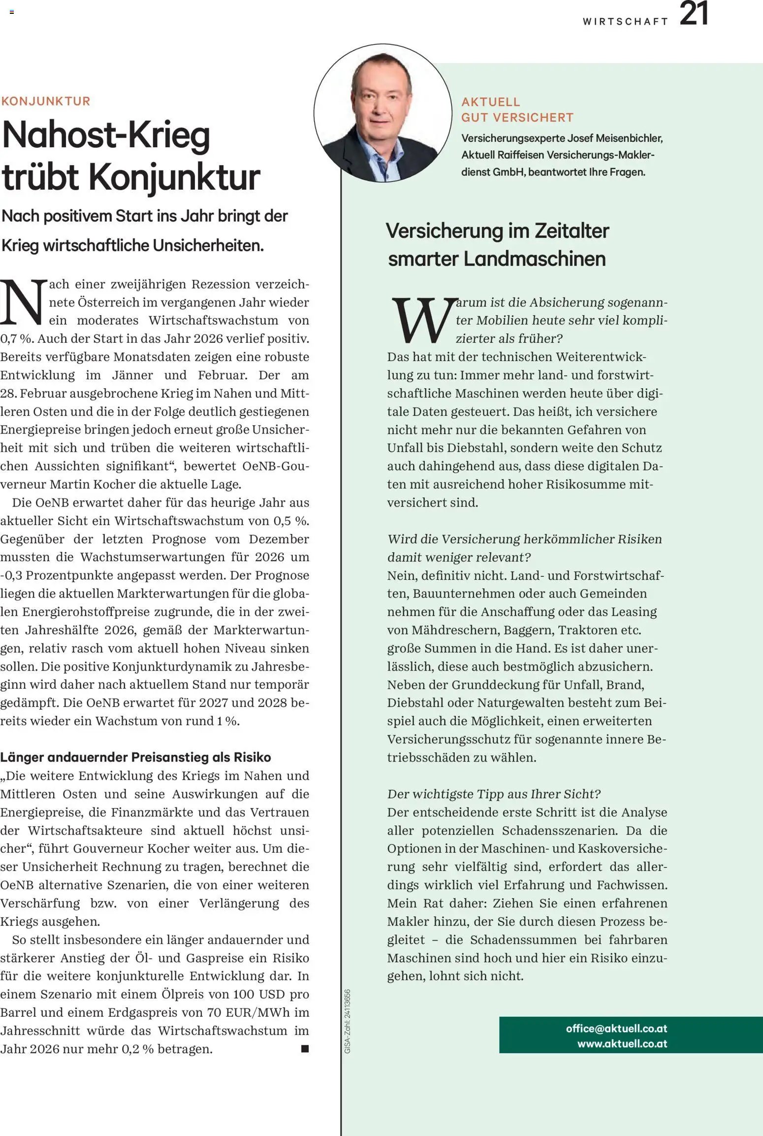 Lagerhaus Unser Land Mai 2025