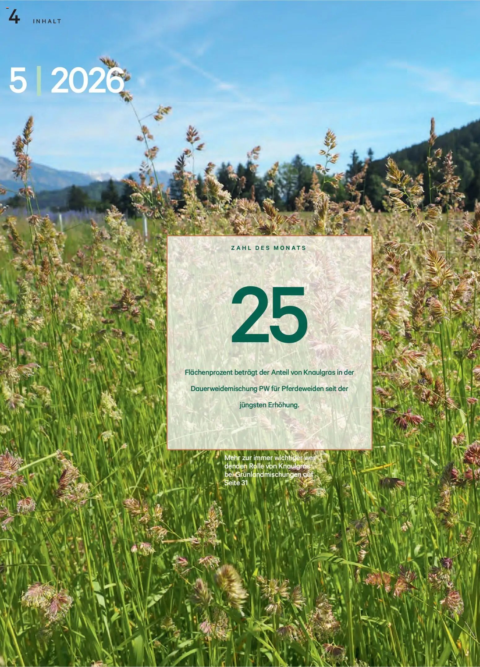 Lagerhaus Unser Land Mai 2025