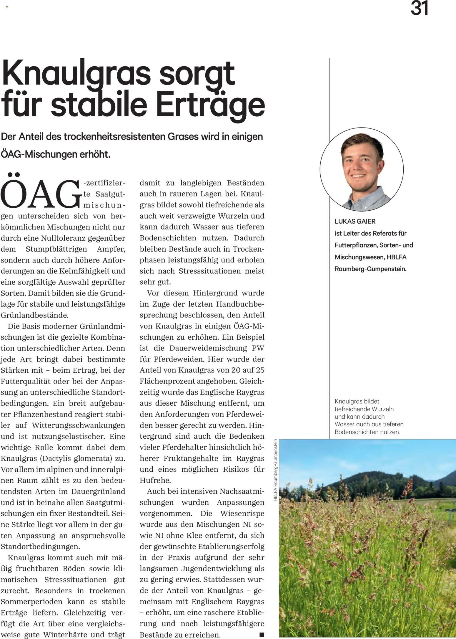 Lagerhaus Unser Land Mai 2025
