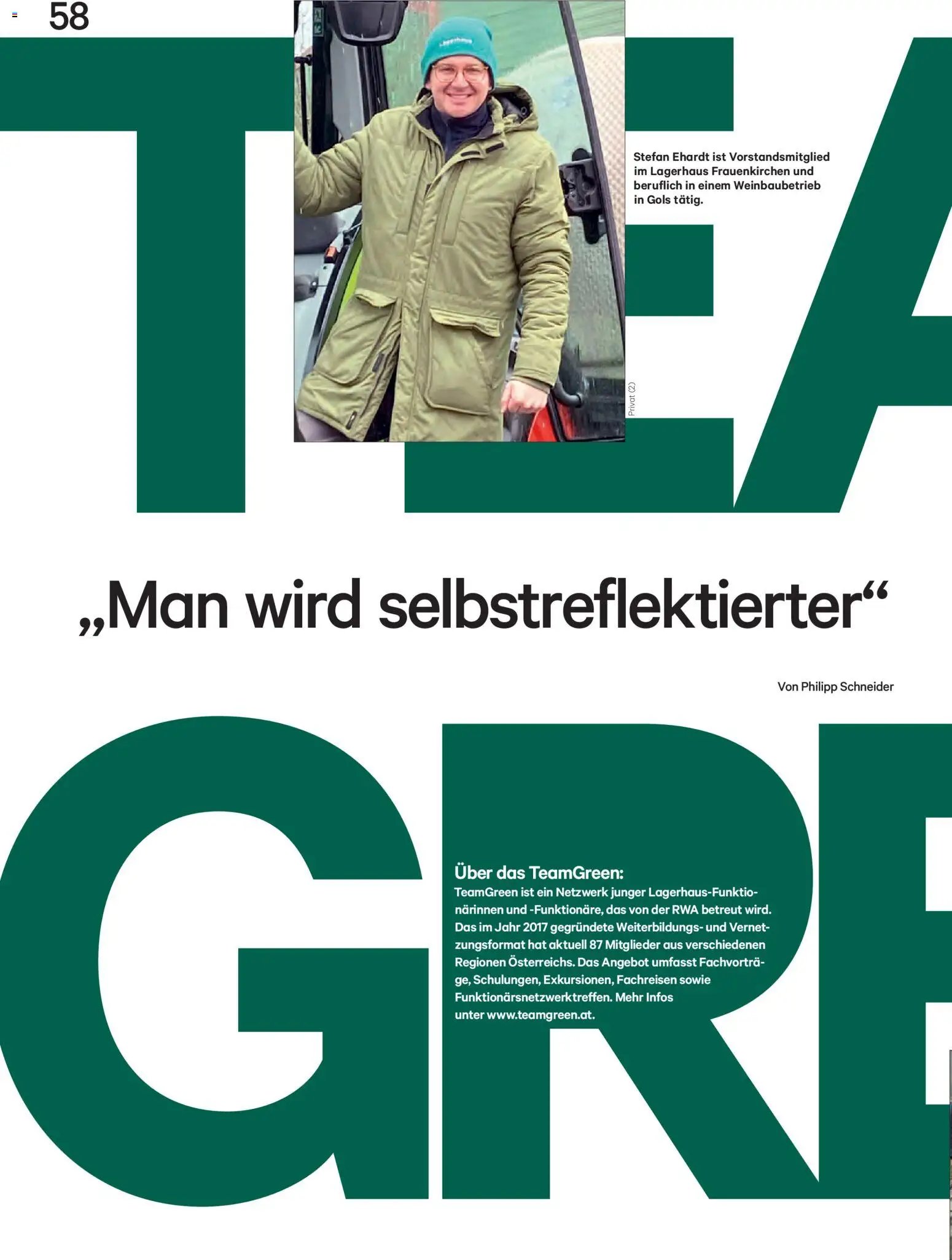 Lagerhaus Unser Land Mai 2025