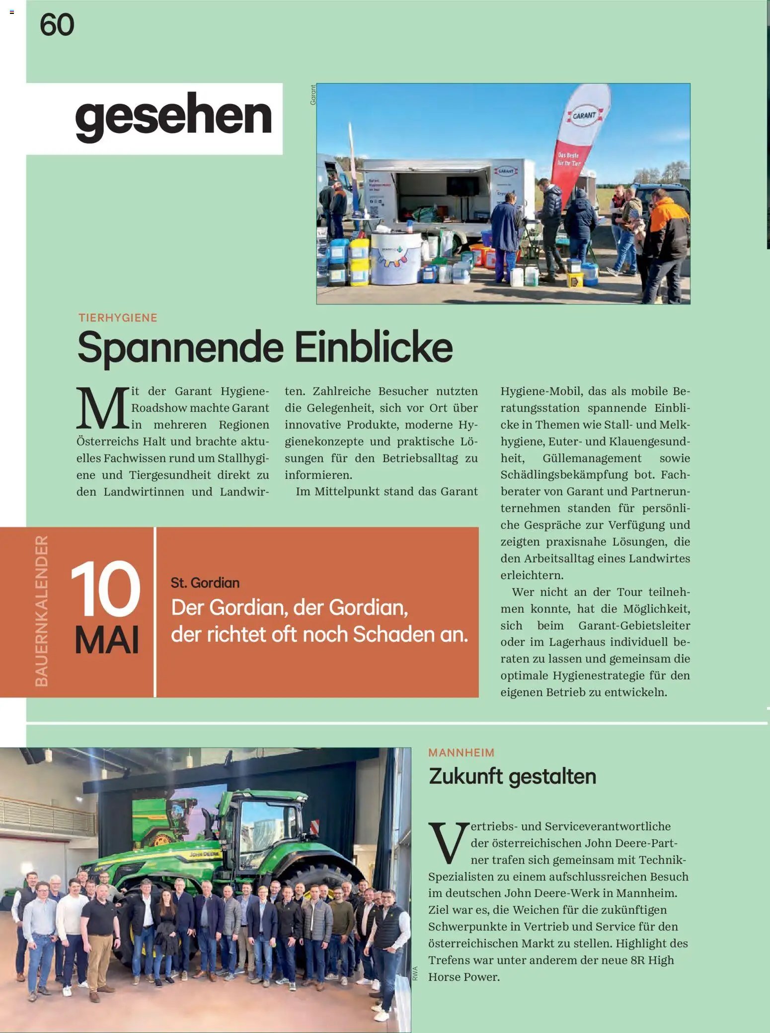 Lagerhaus Unser Land Mai 2025