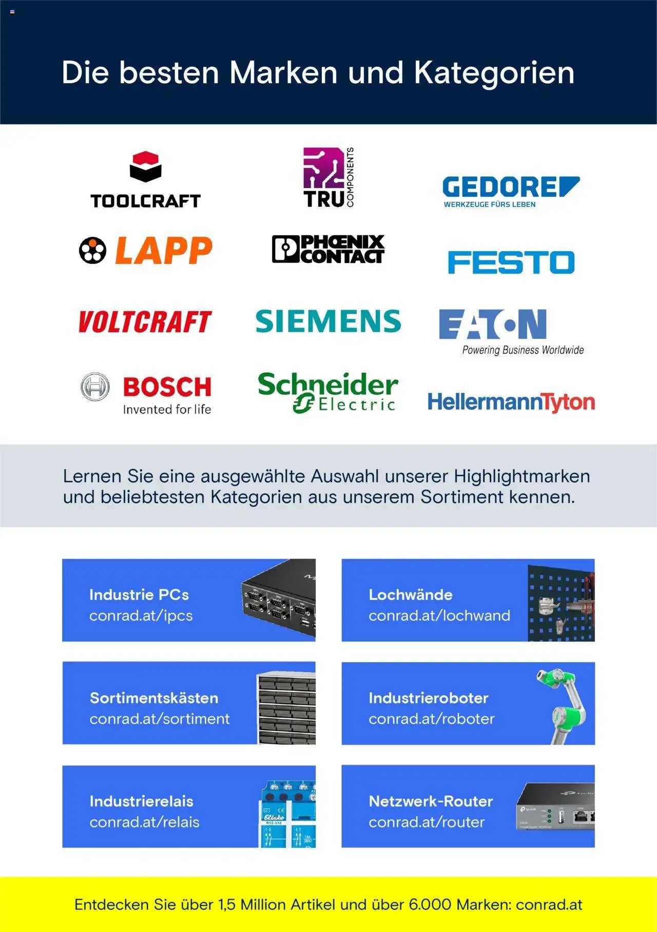 Conrad Produktionsprozess