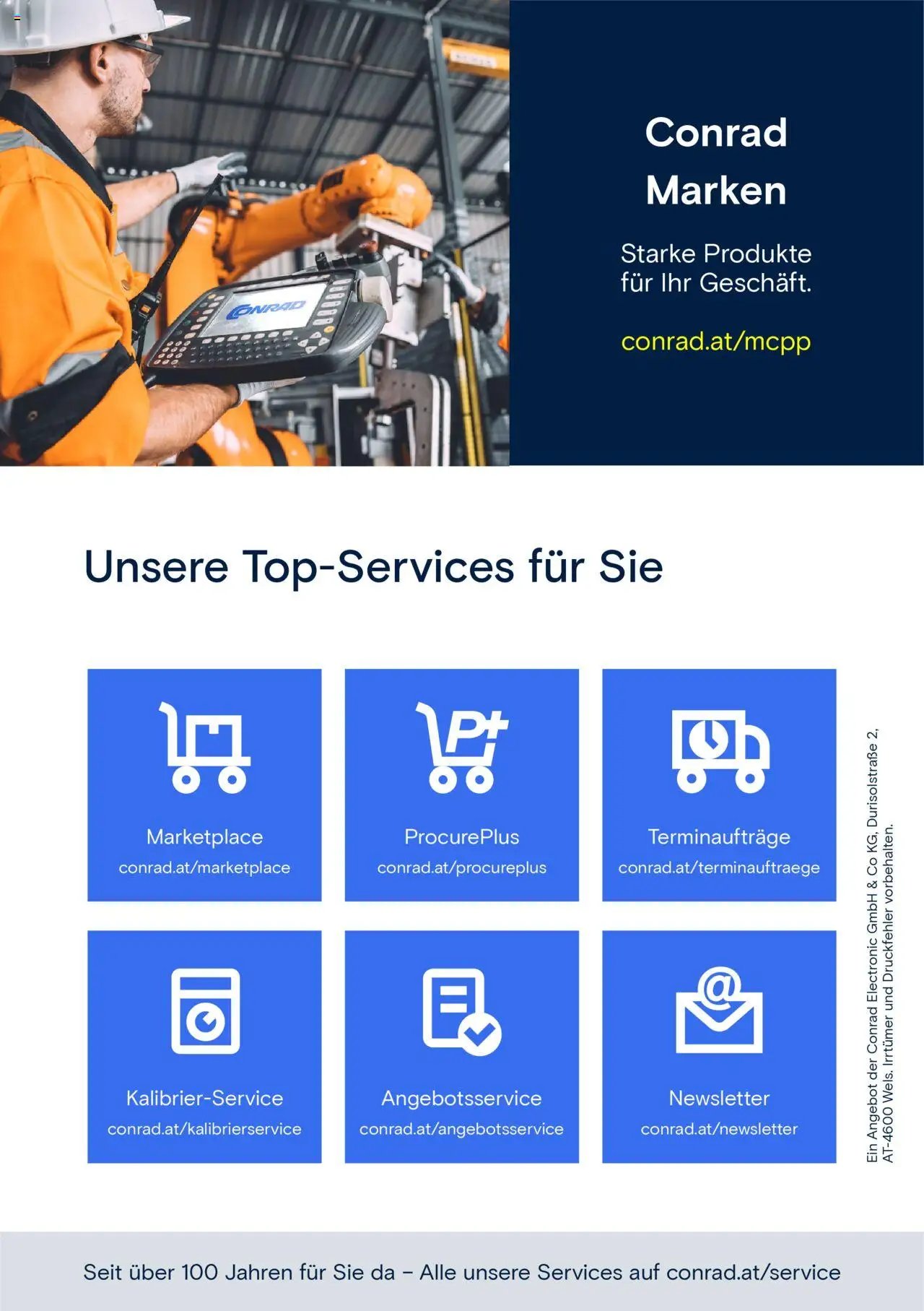 Conrad Produktionsprozess