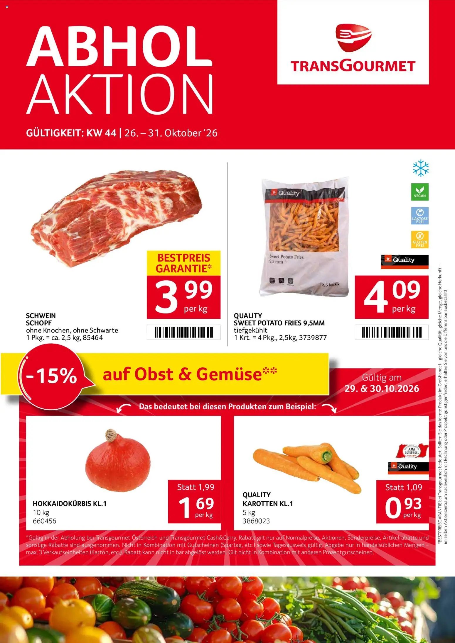Transgourmet Abhol Aktion