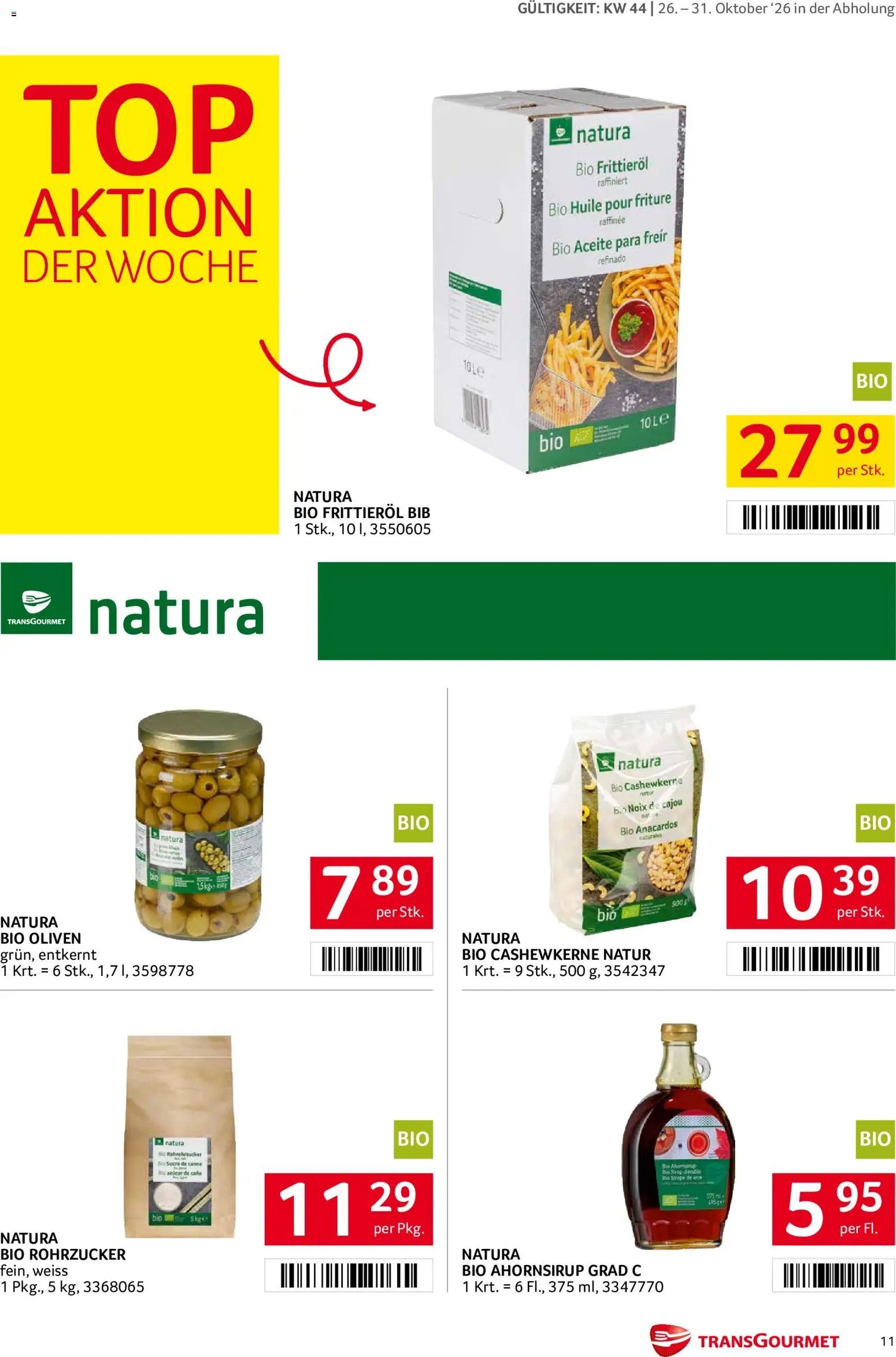 Transgourmet Abhol Aktion