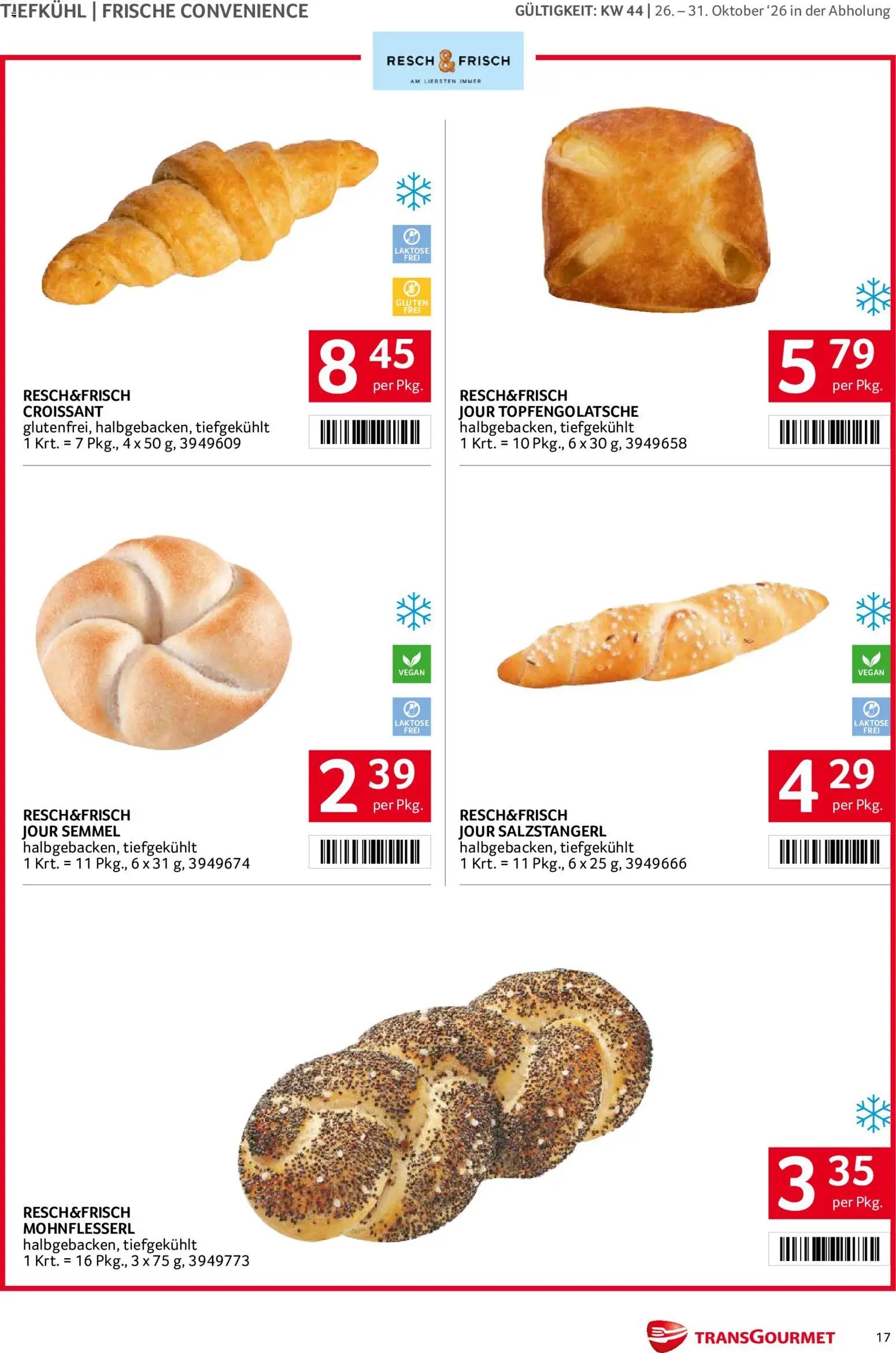 Transgourmet Abhol Aktion