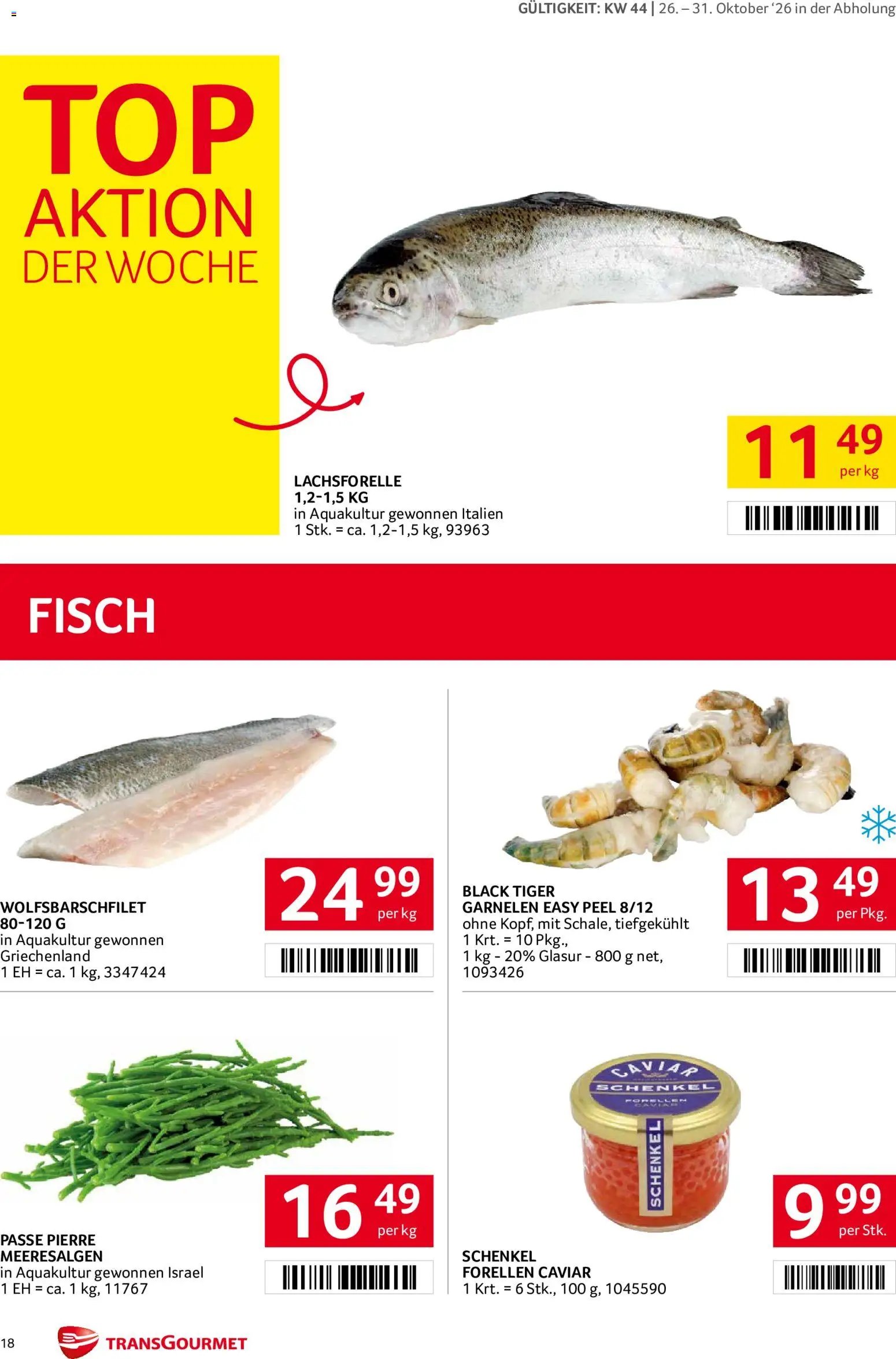 Transgourmet Abhol Aktion