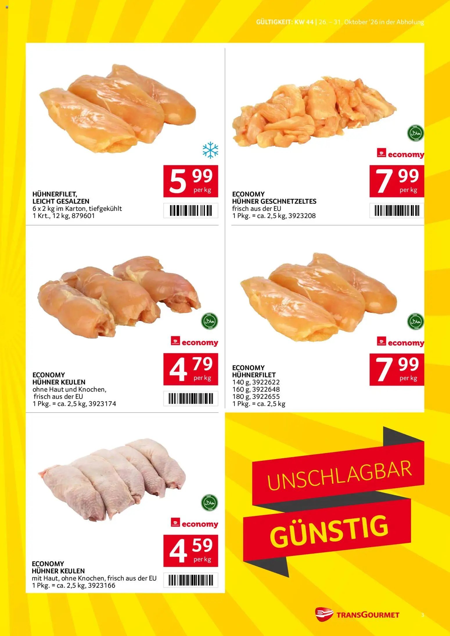 Transgourmet Abhol Aktion