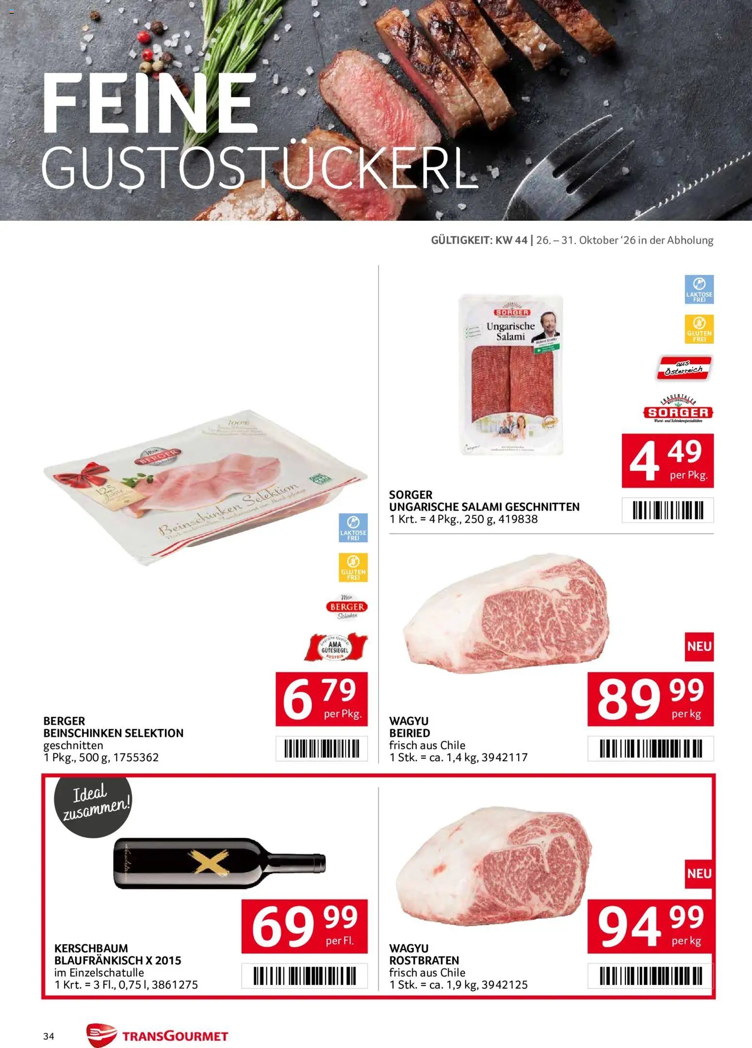 Transgourmet Abhol Aktion