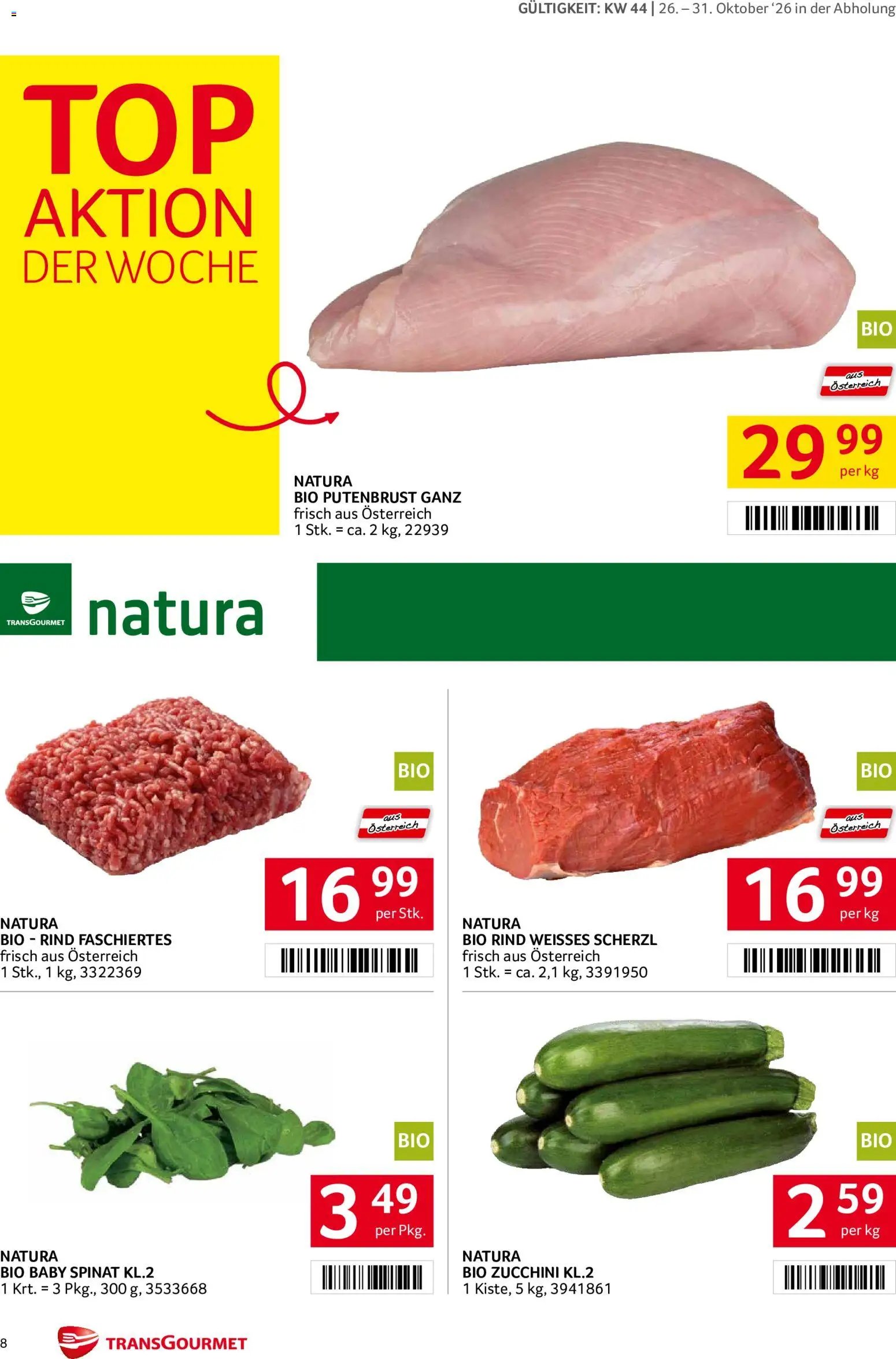 Transgourmet Abhol Aktion