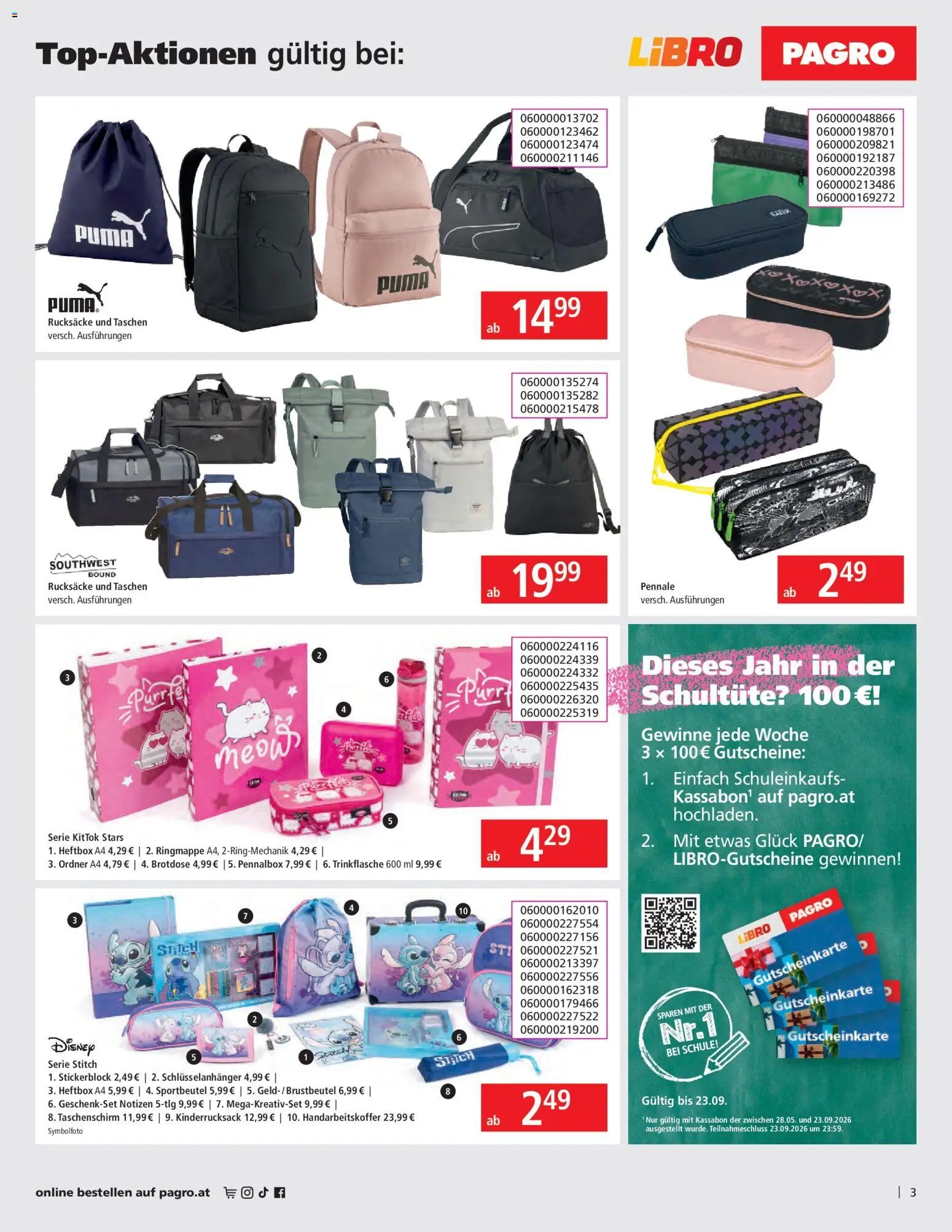 Pagro-Diskont Flugblatt