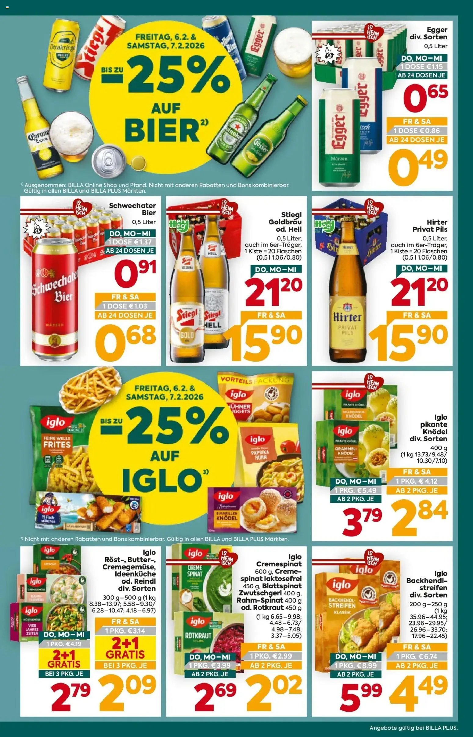 Billa Plus Flugblatt - Niederösterreich