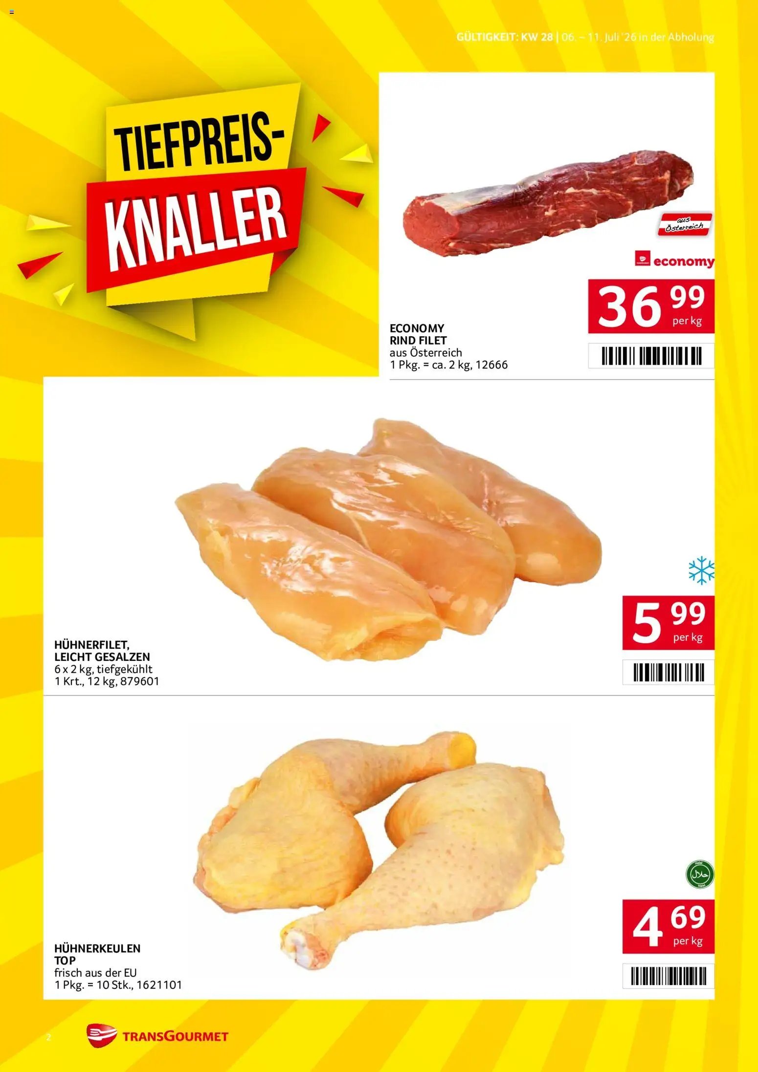 Transgourmet Flugblatt