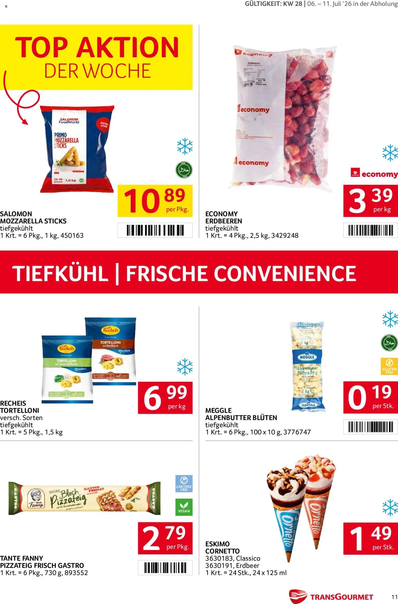 Transgourmet Flugblatt