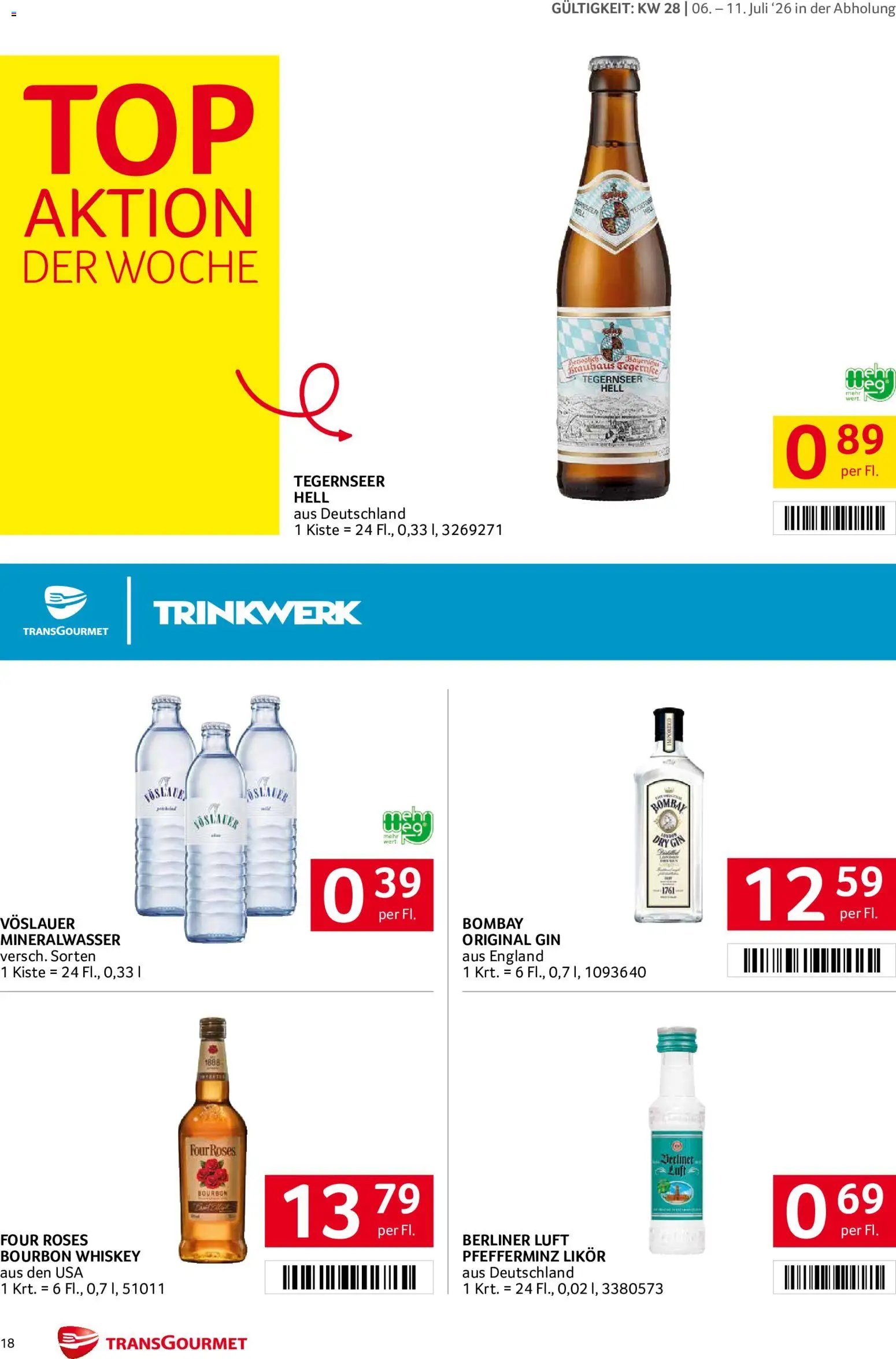 Transgourmet Flugblatt
