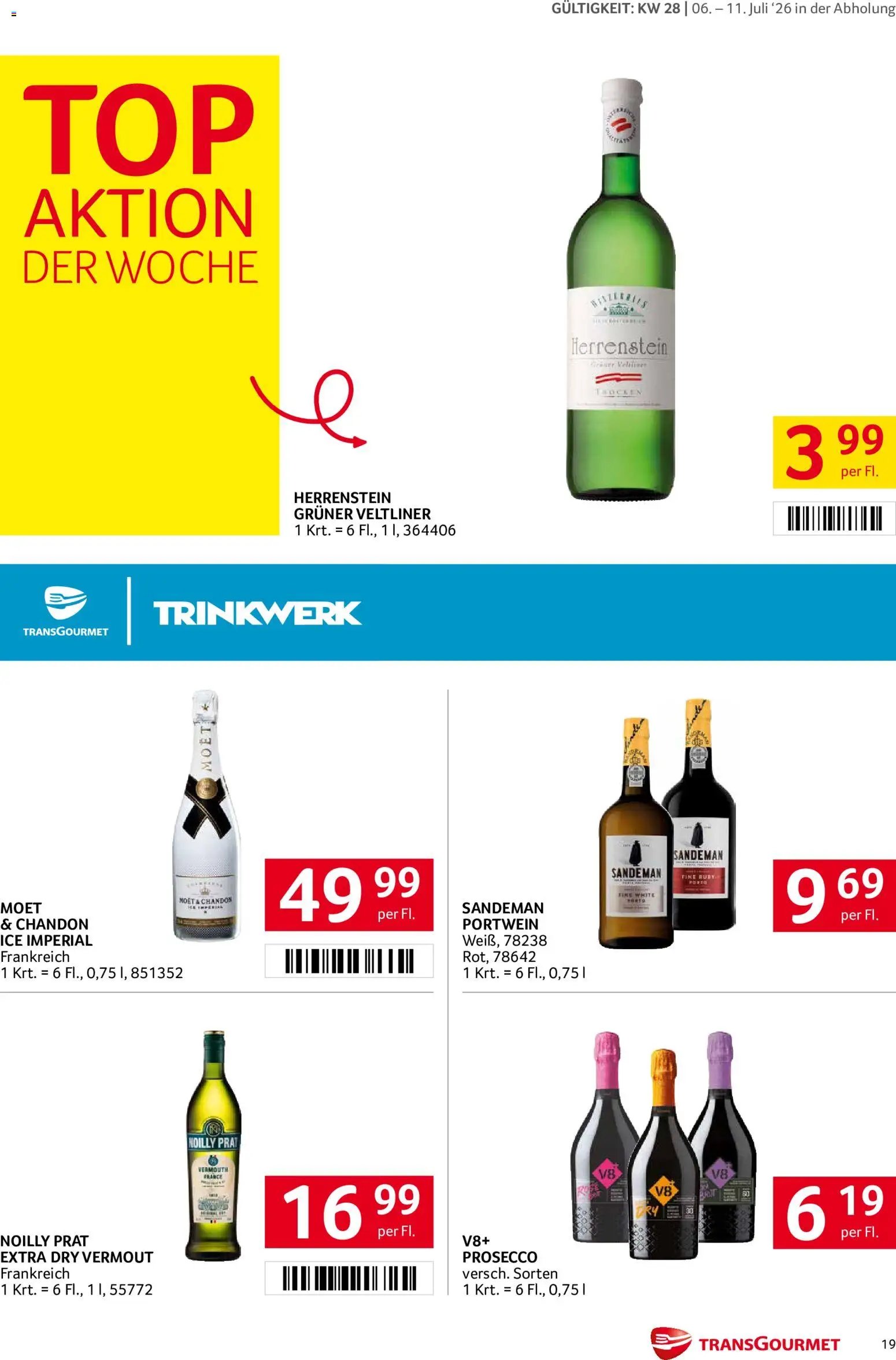 Transgourmet Flugblatt
