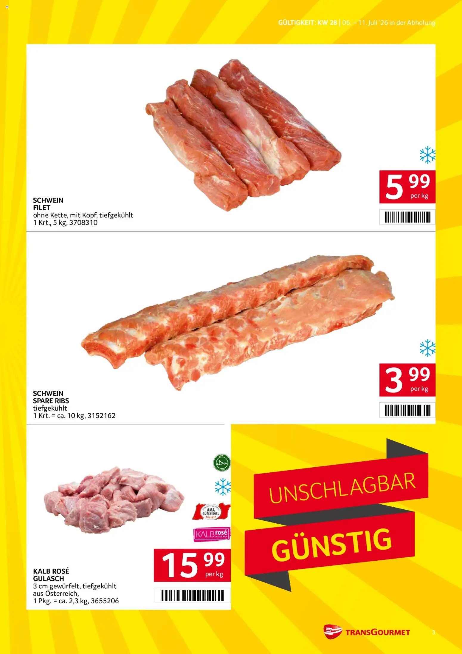 Transgourmet Flugblatt