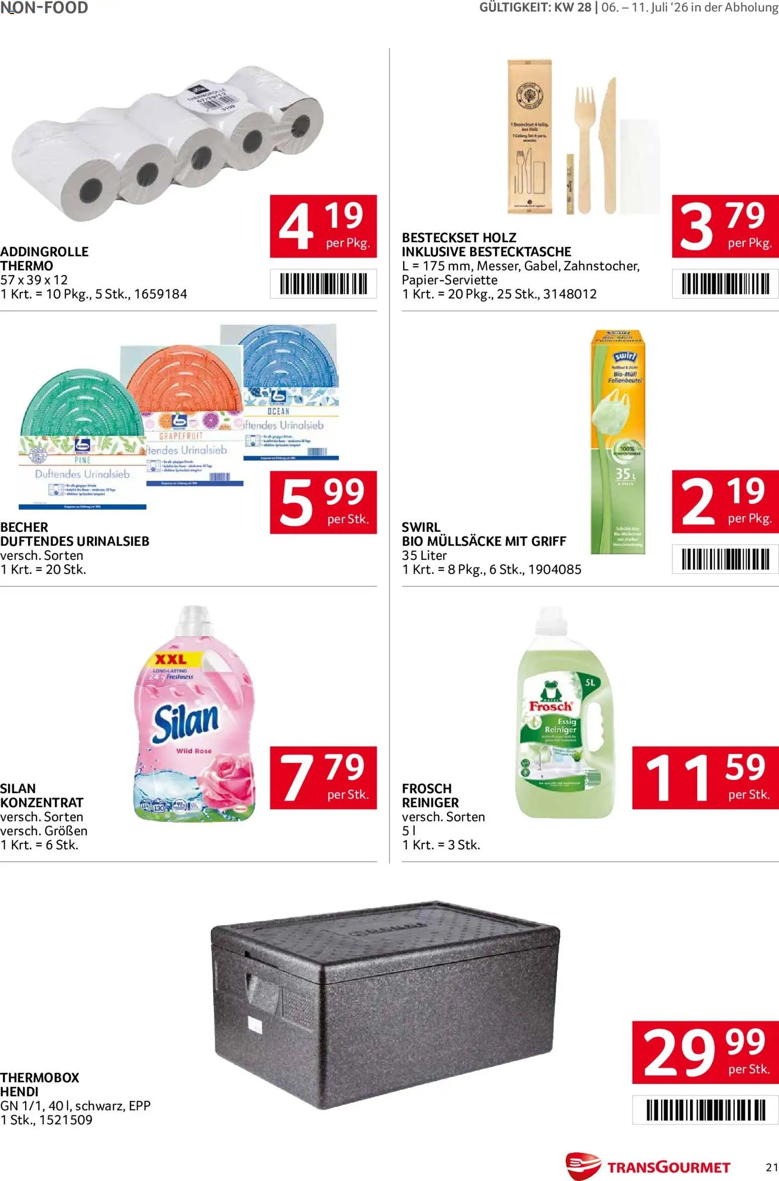 Transgourmet Flugblatt