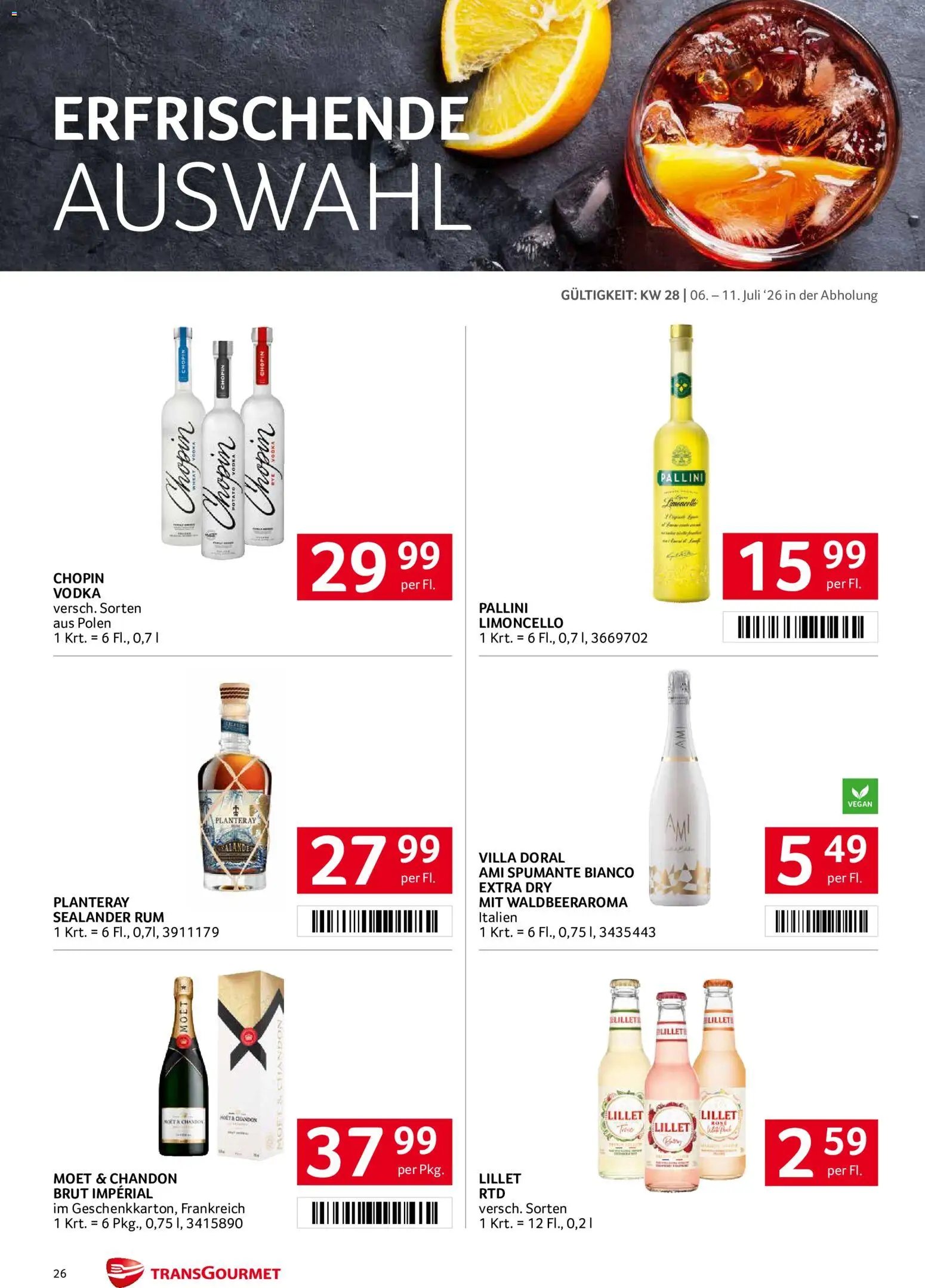 Transgourmet Flugblatt