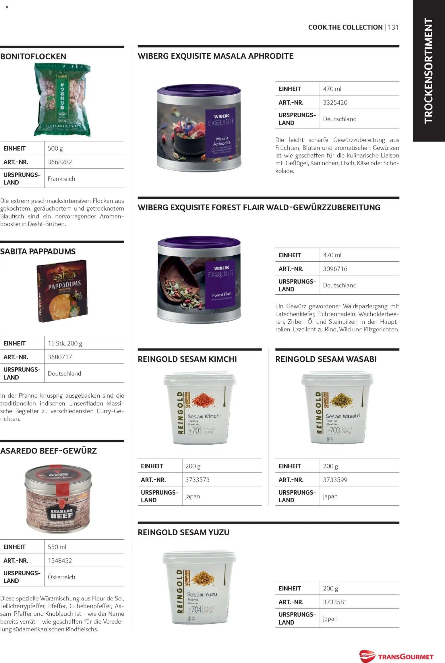 Transgourmet Cook Look-Book