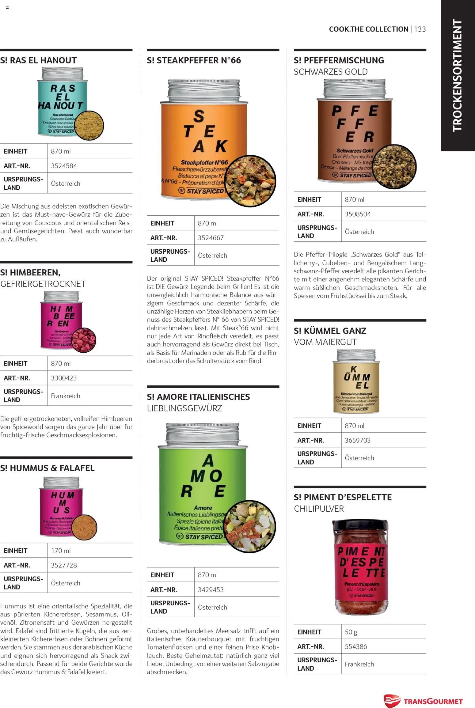 Transgourmet Cook Look-Book