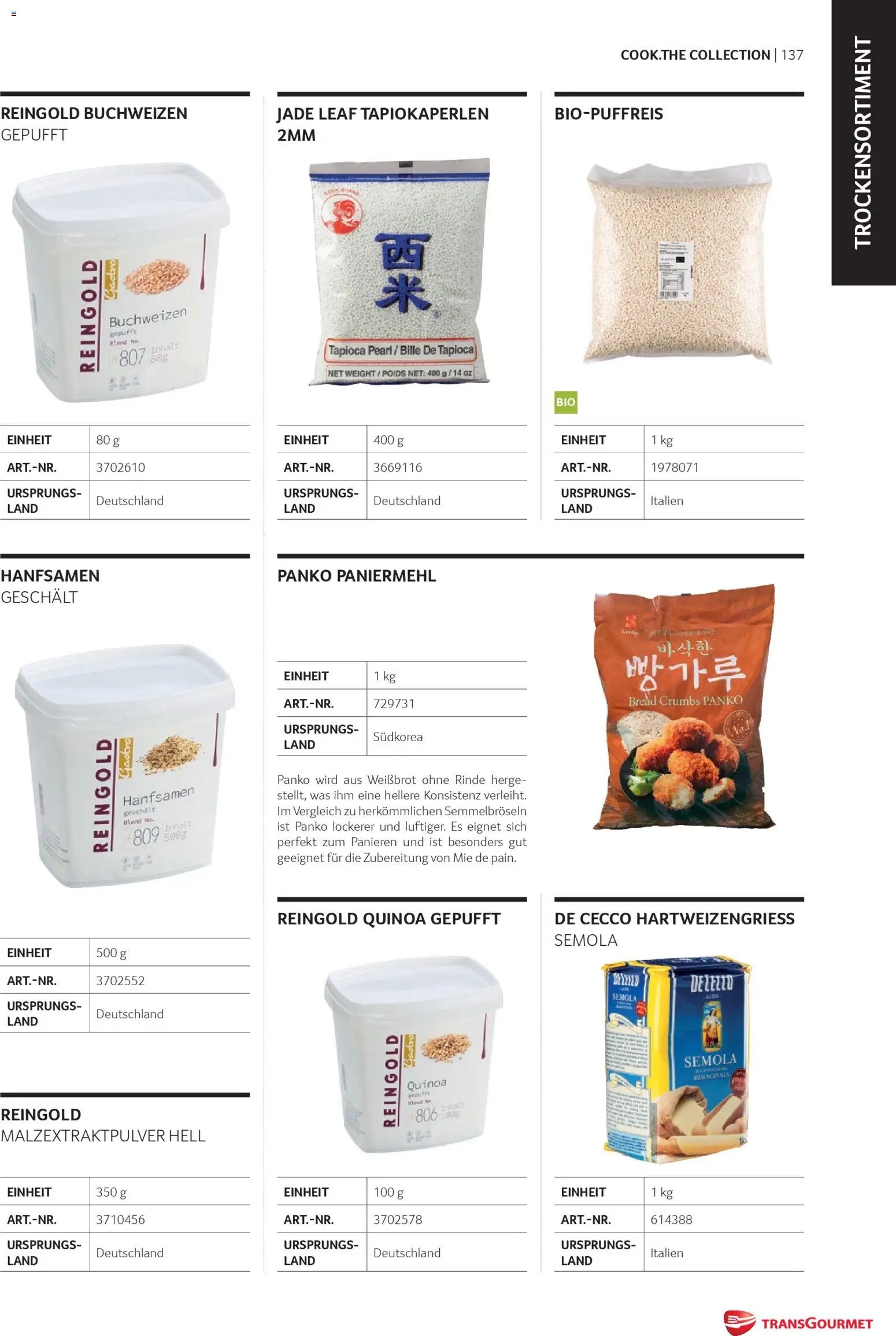 Transgourmet Cook Look-Book