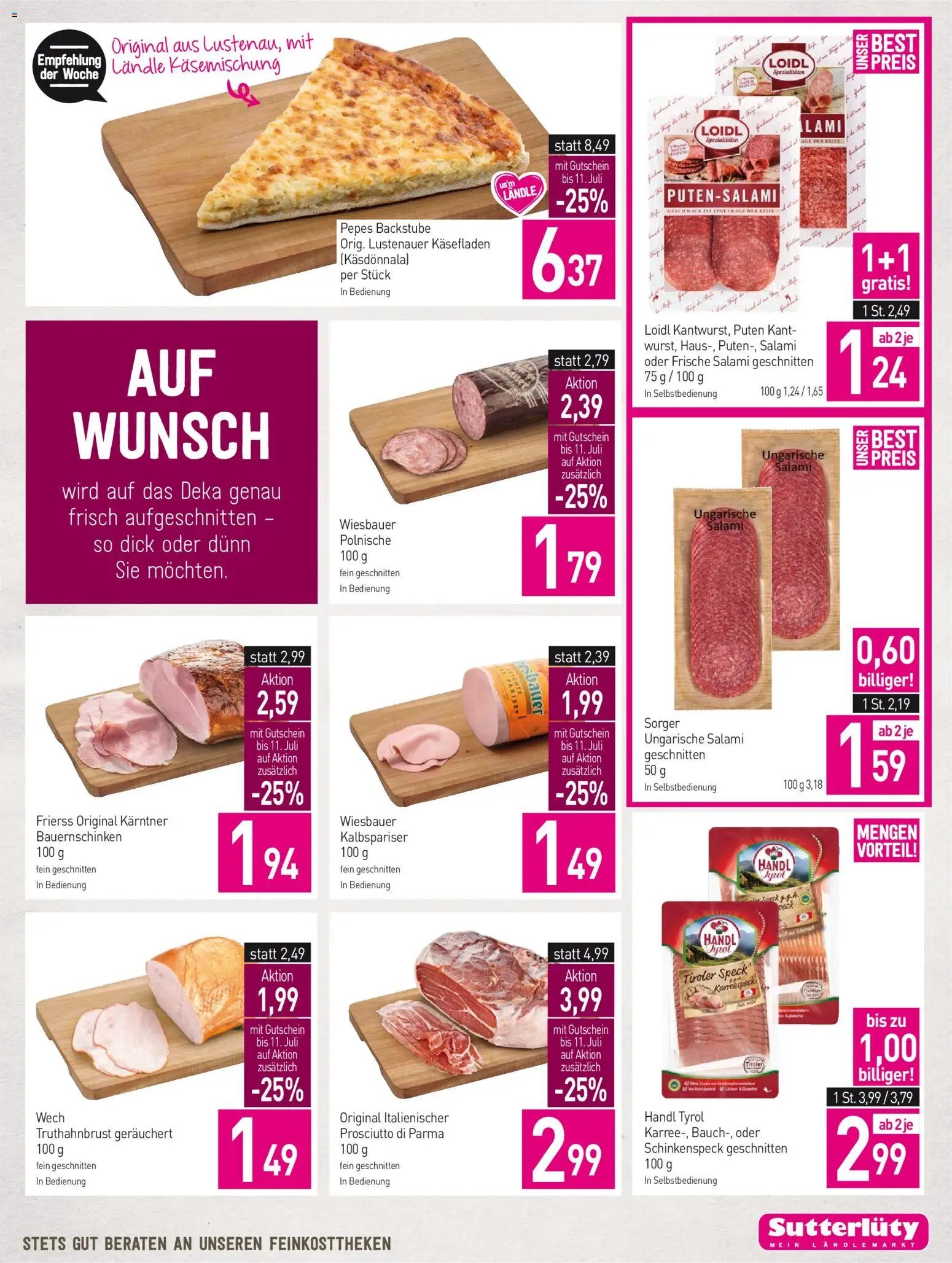 Sutterlüty Flugblatt