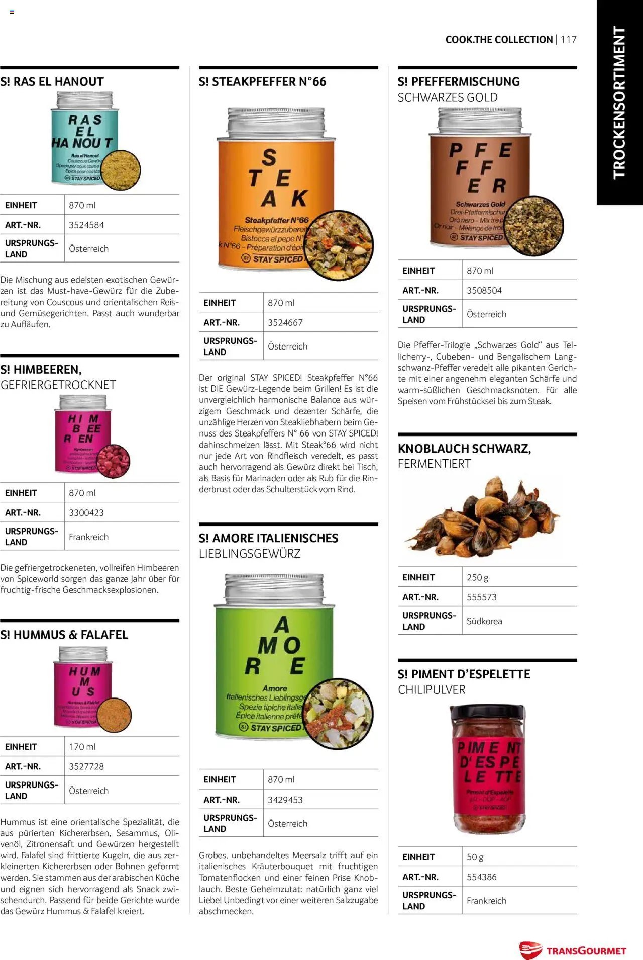 Transgourmet Cook Look-Book