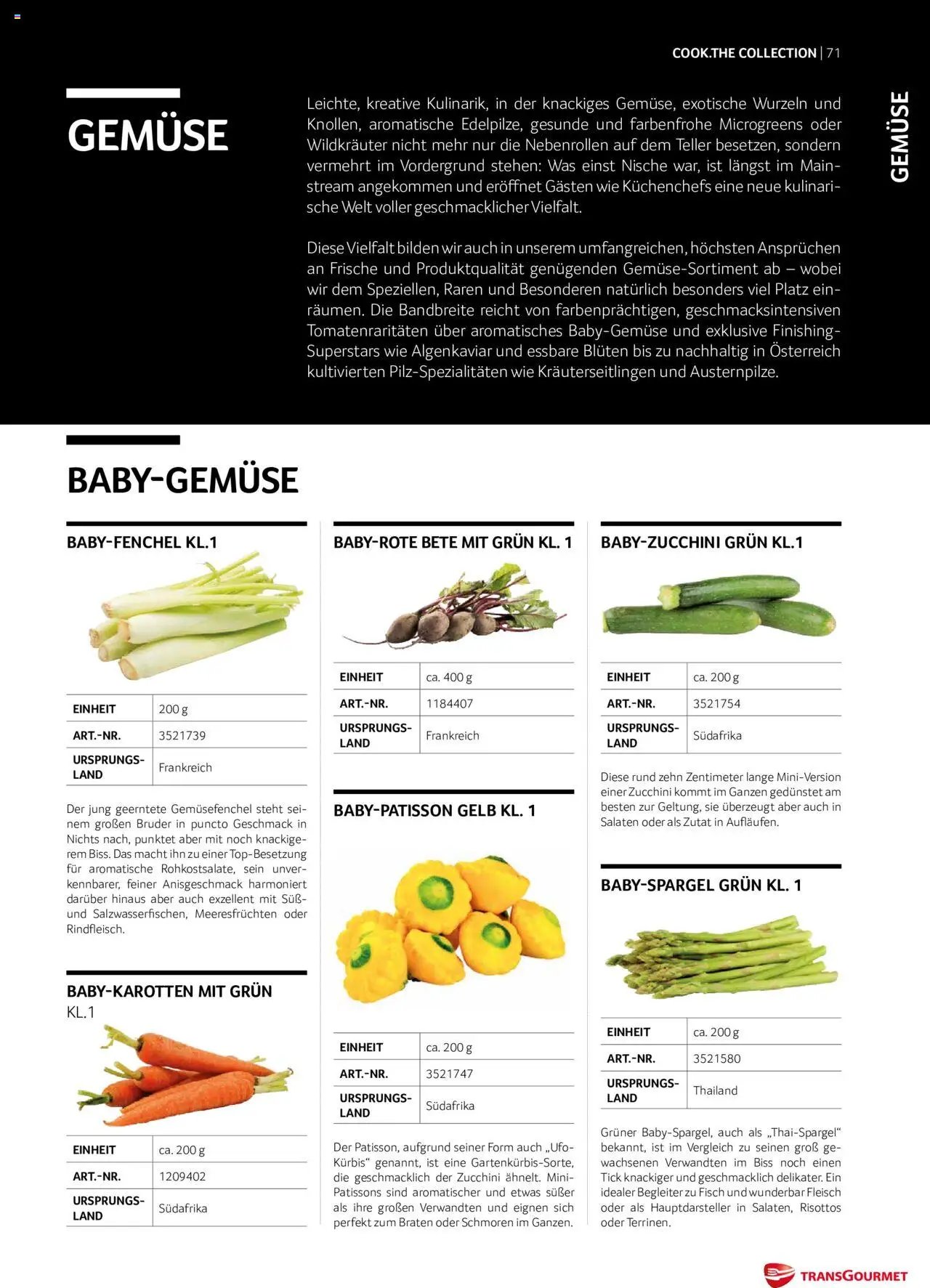 Transgourmet Cook Look-Book