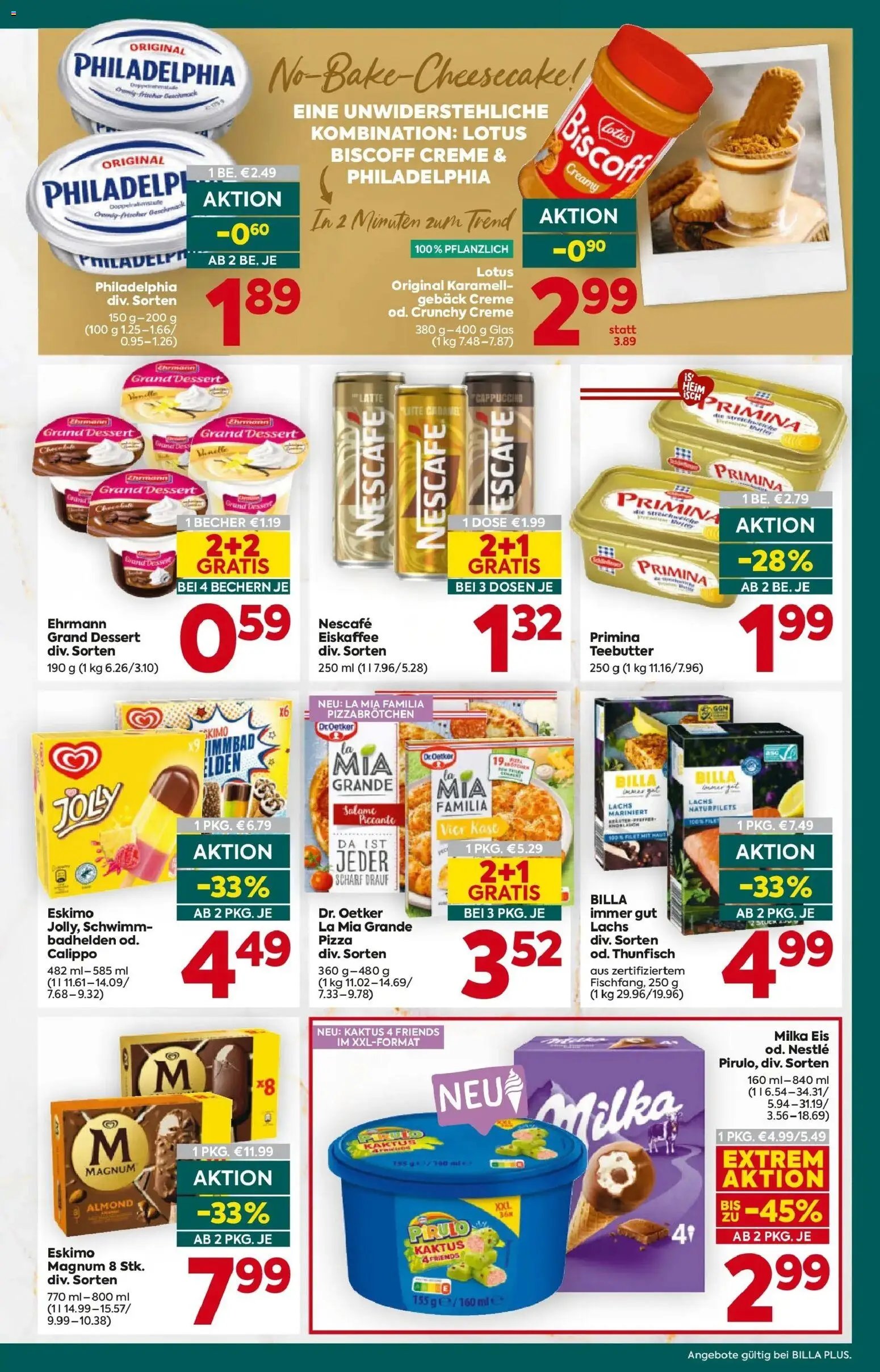 Billa Plus Flugblatt - Niederösterreich