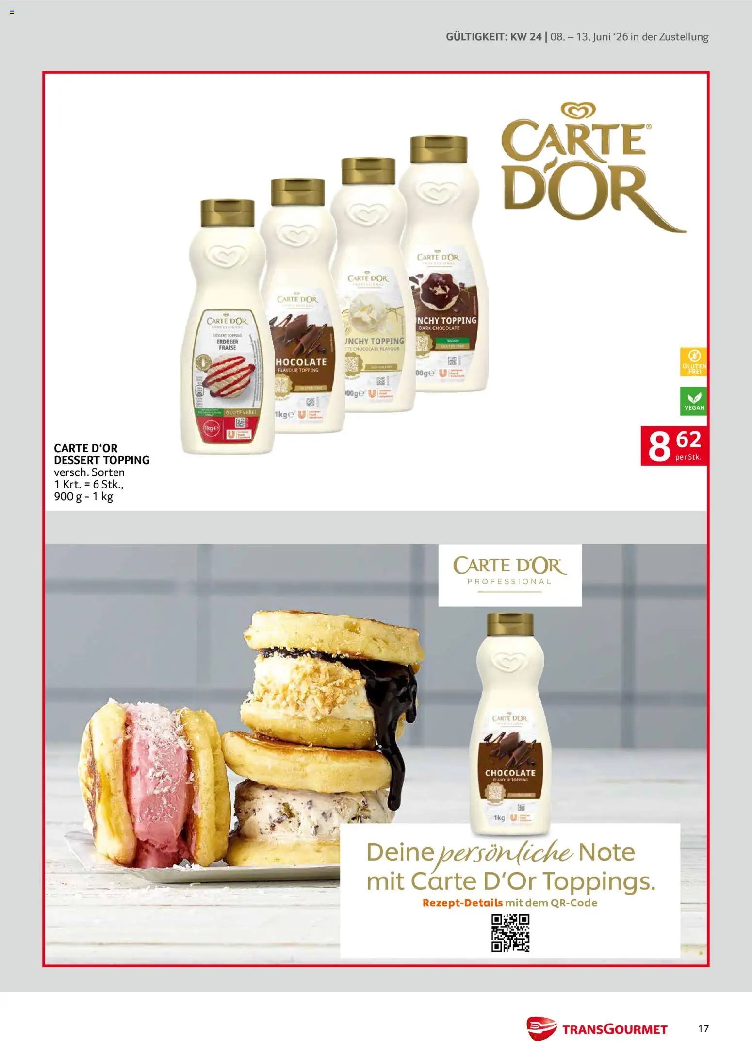 Transgourmet Zustellaktion