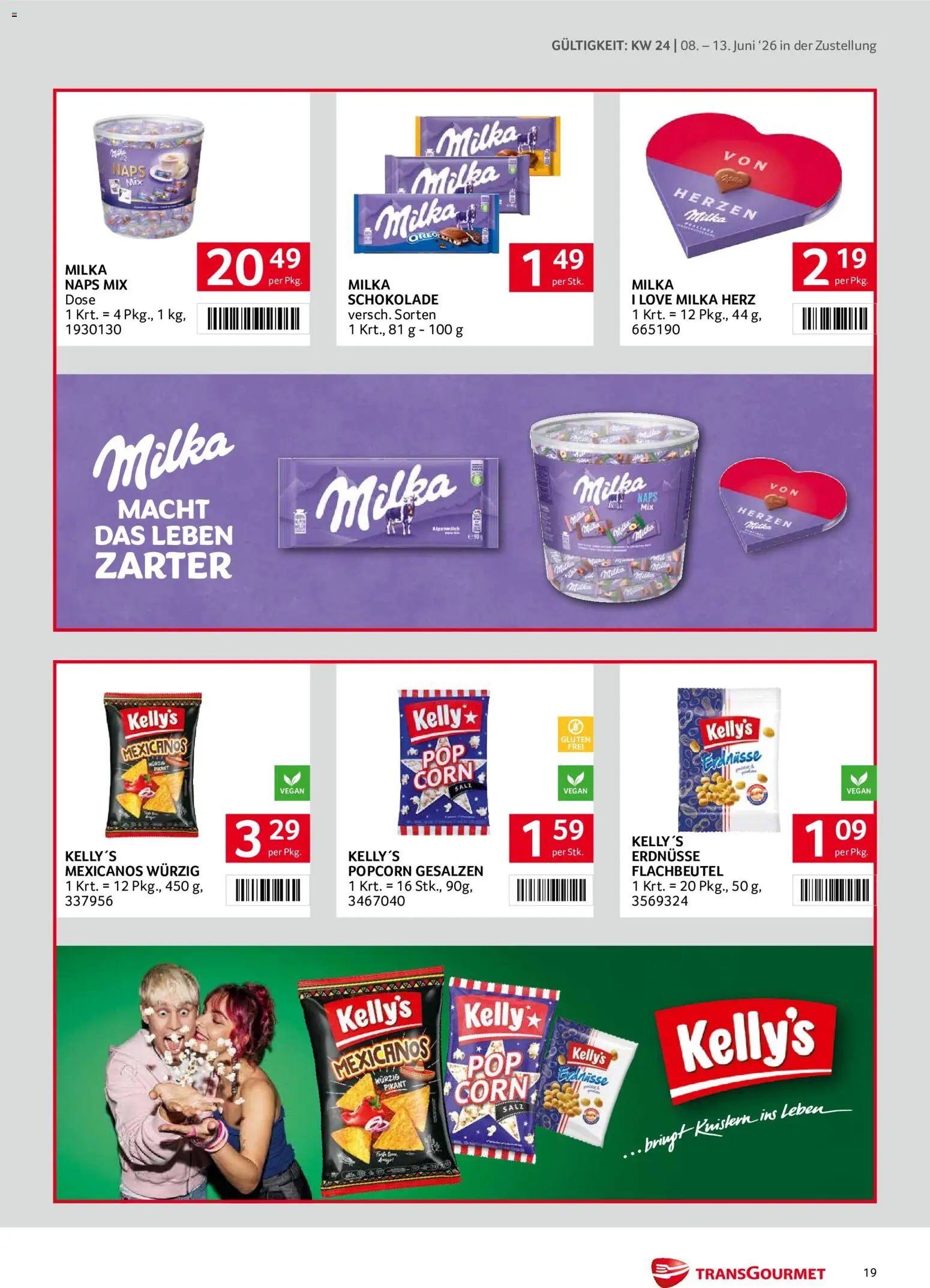 Transgourmet Zustellaktion