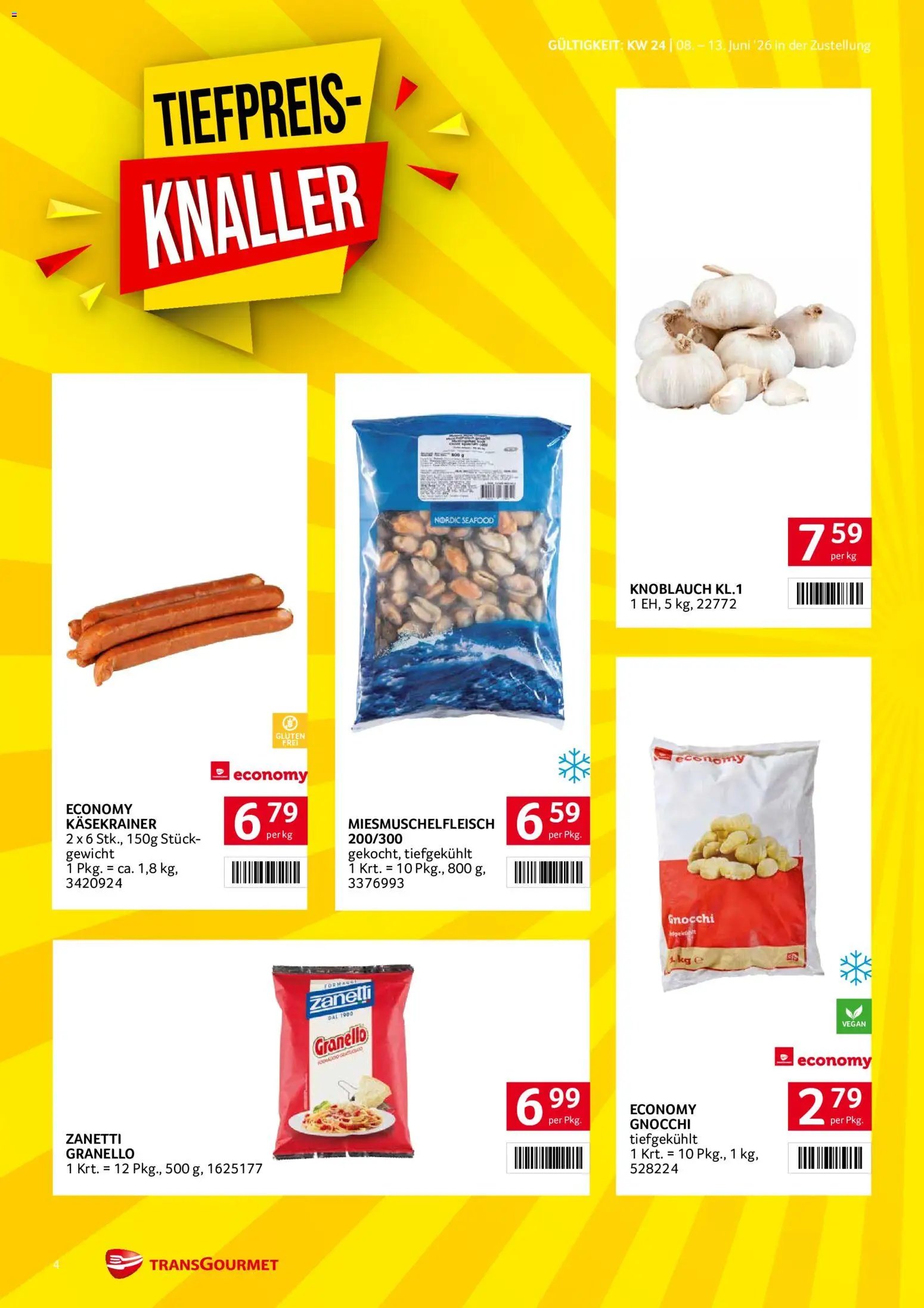 Transgourmet Zustellaktion