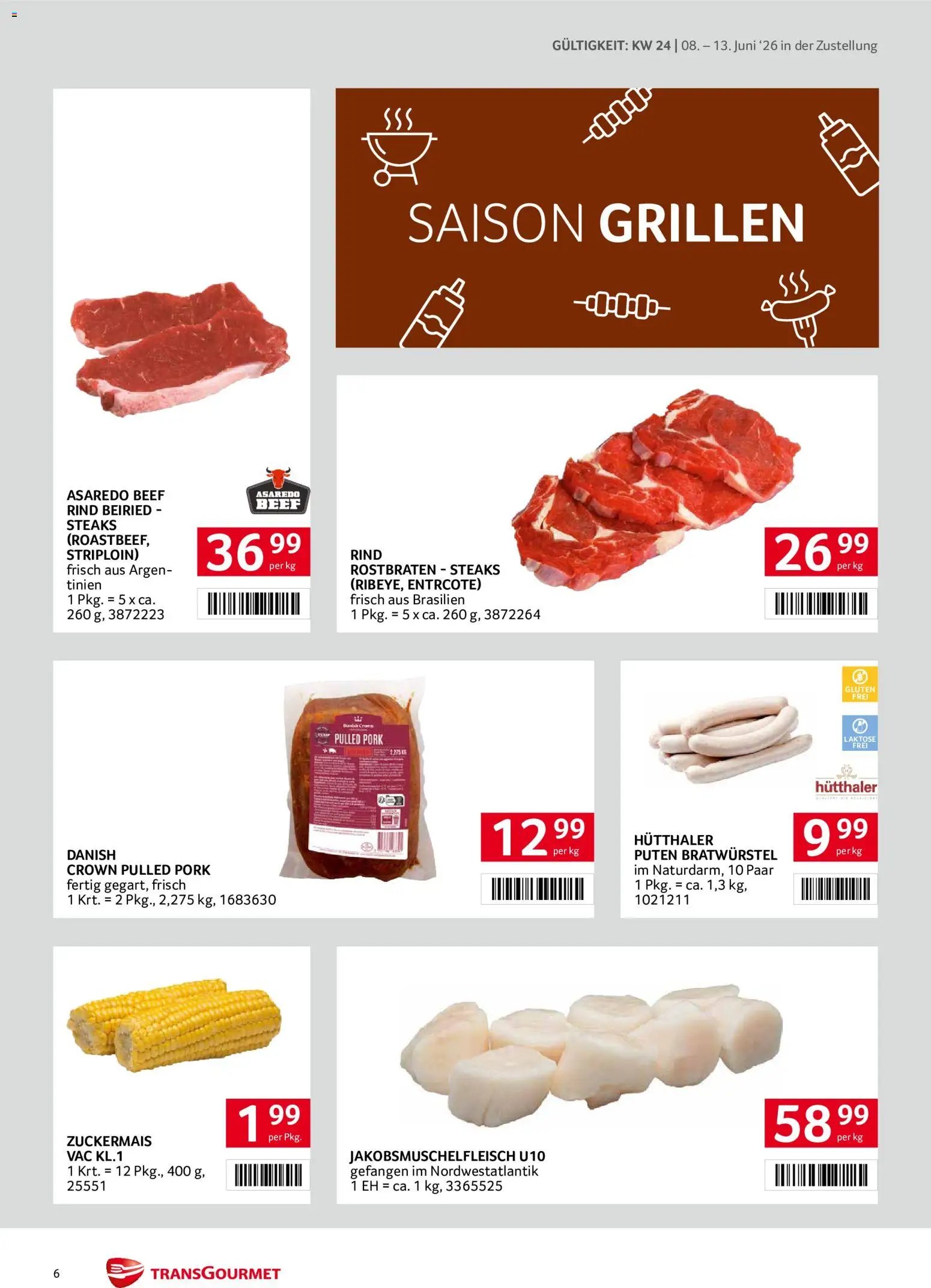 Transgourmet Zustellaktion
