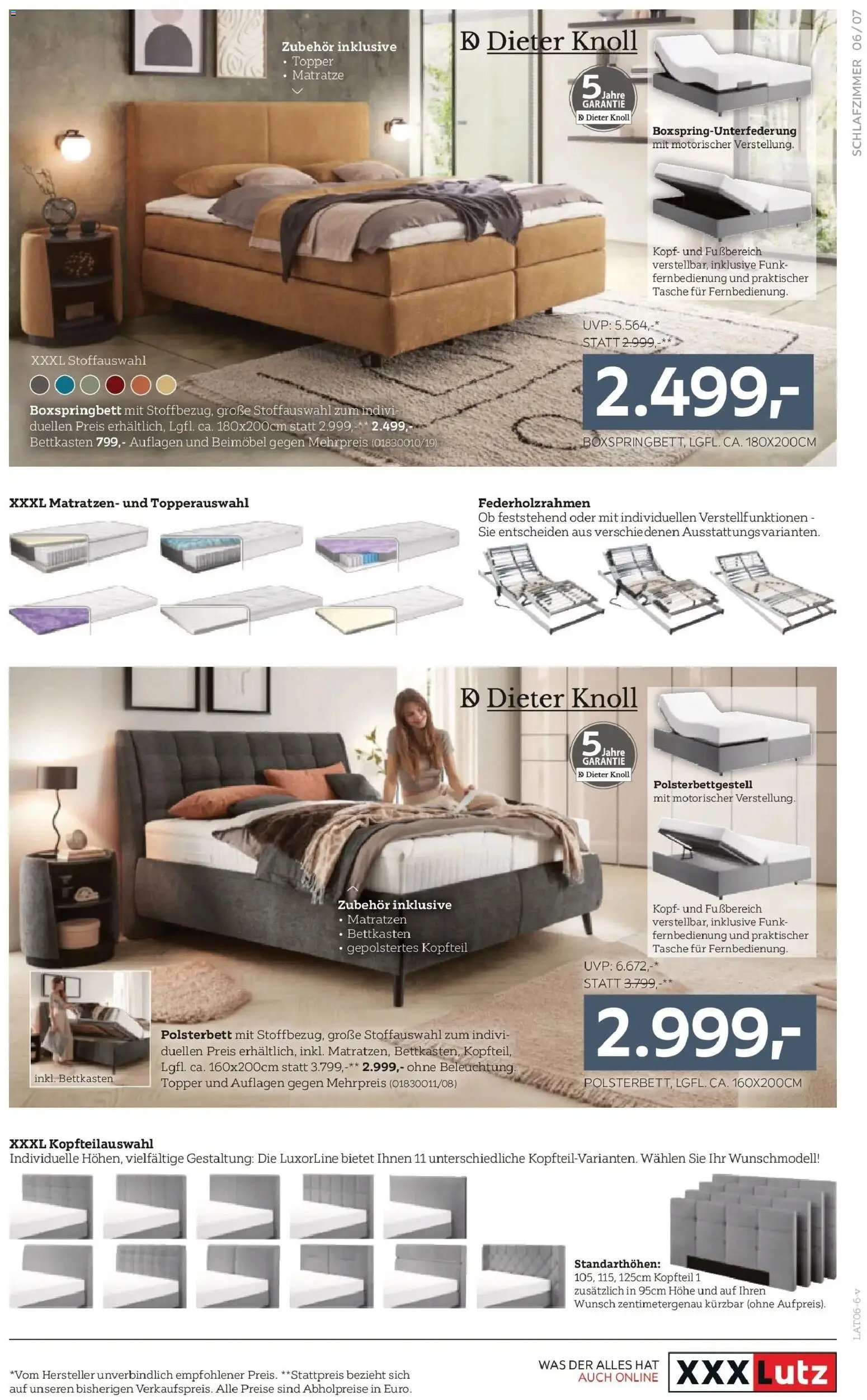 XXXLutz Schlafzimmer