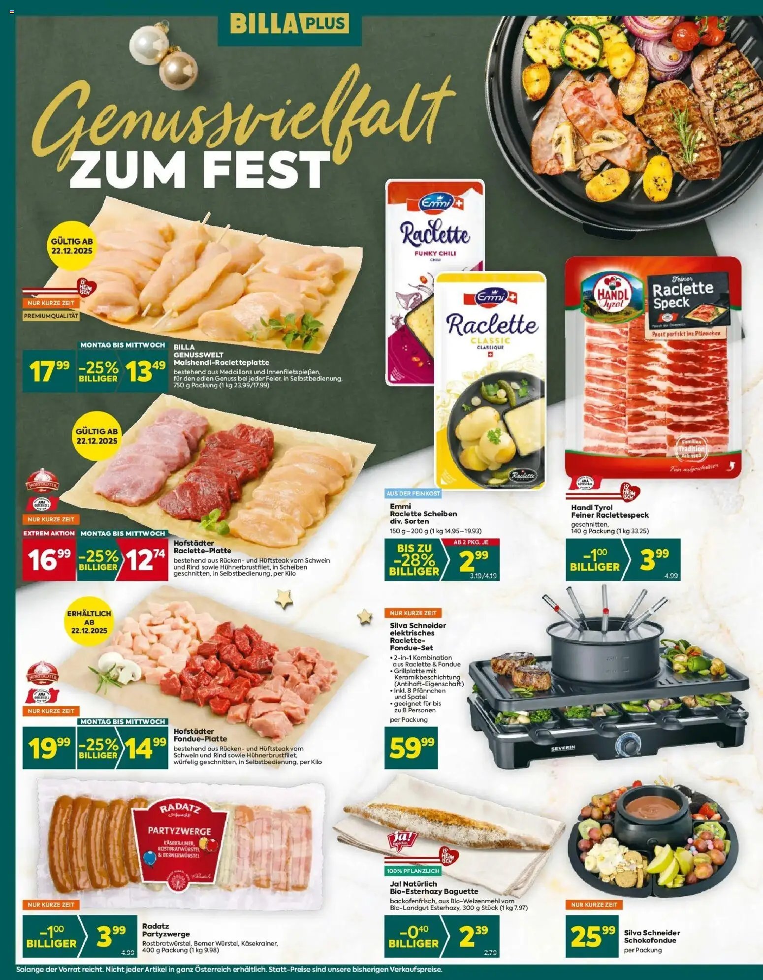 Billa Plus Flugblatt - Oberösterreich