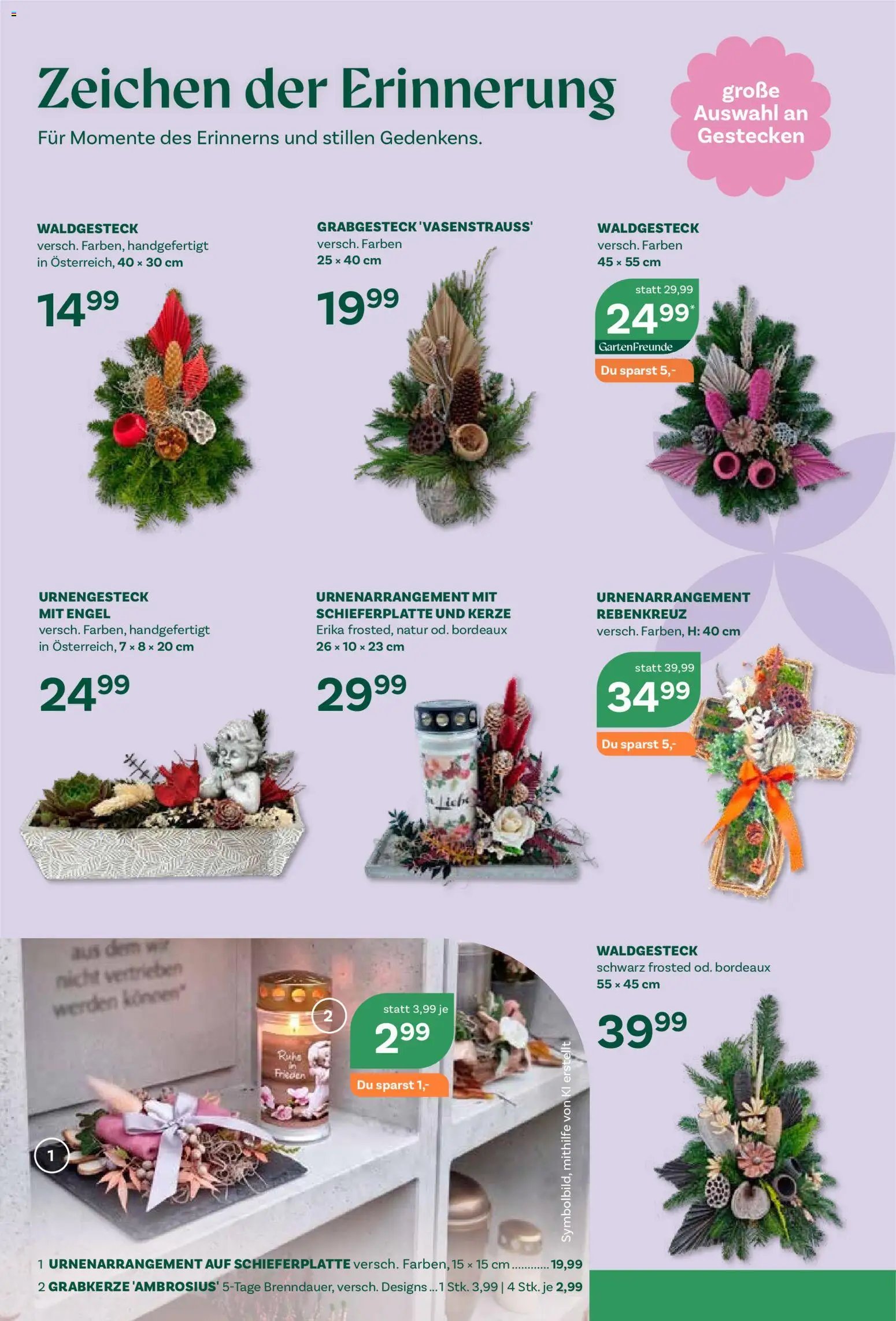 bellaflora Flugblatt