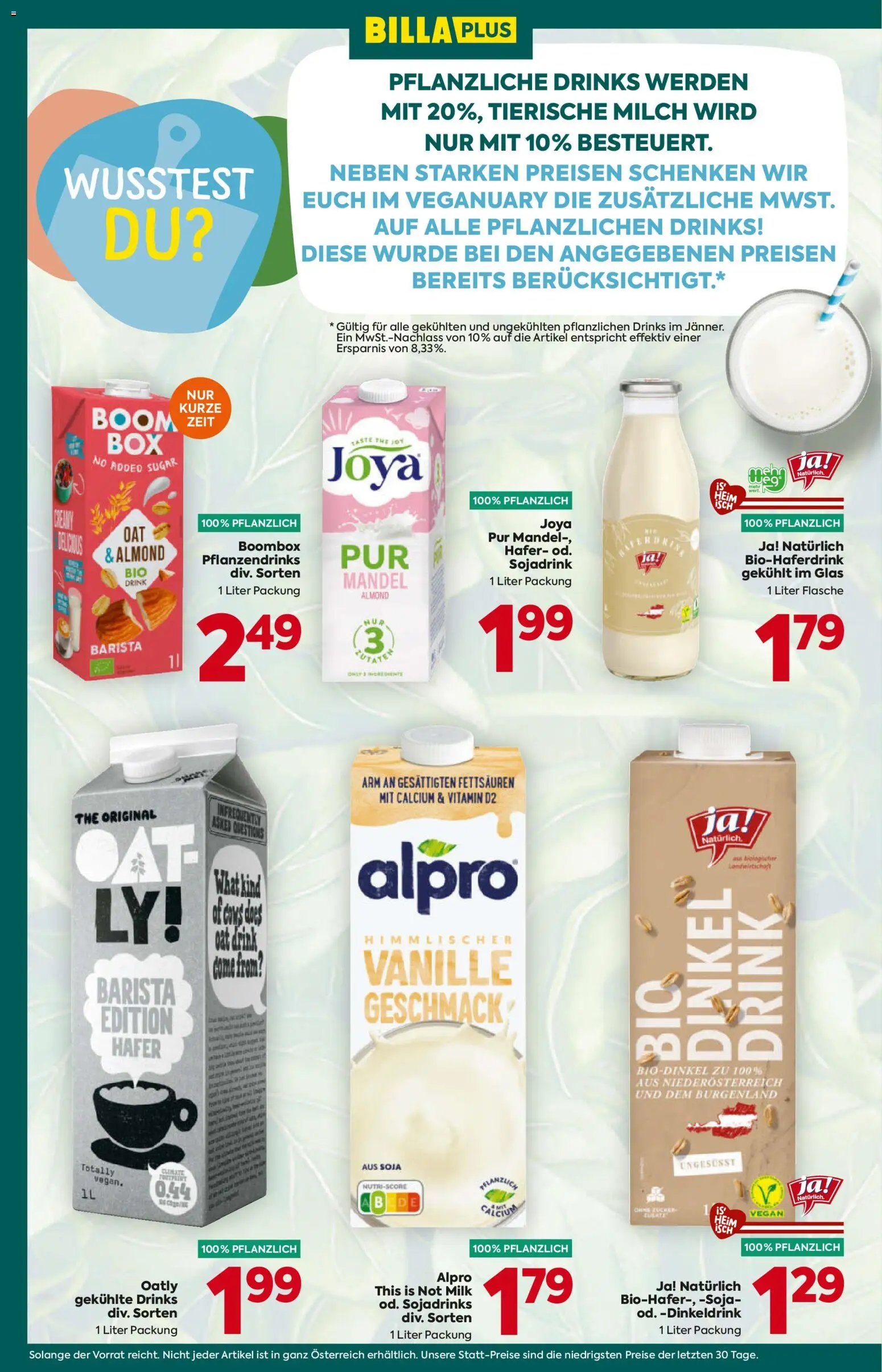 Billa Plus Flugblatt