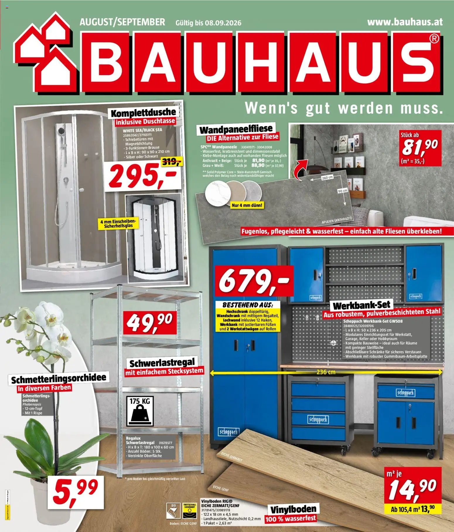 Bauhaus Prospekt aktuell