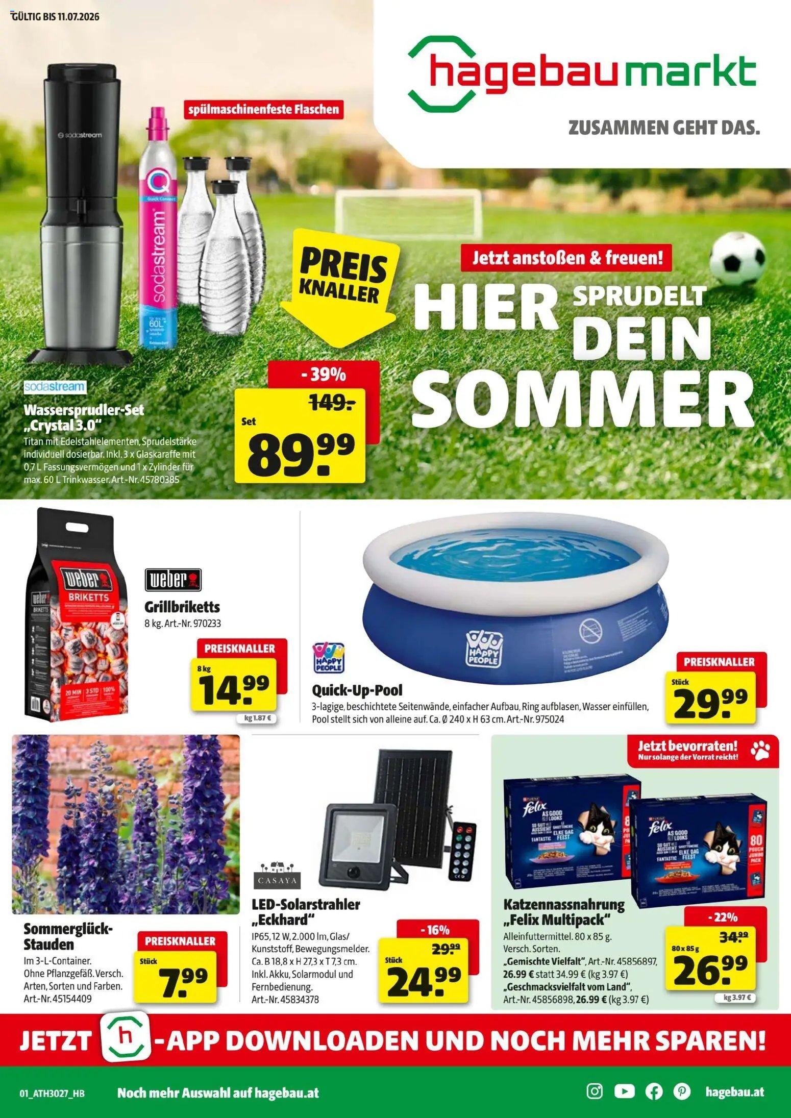 Hagebau Flugblatt