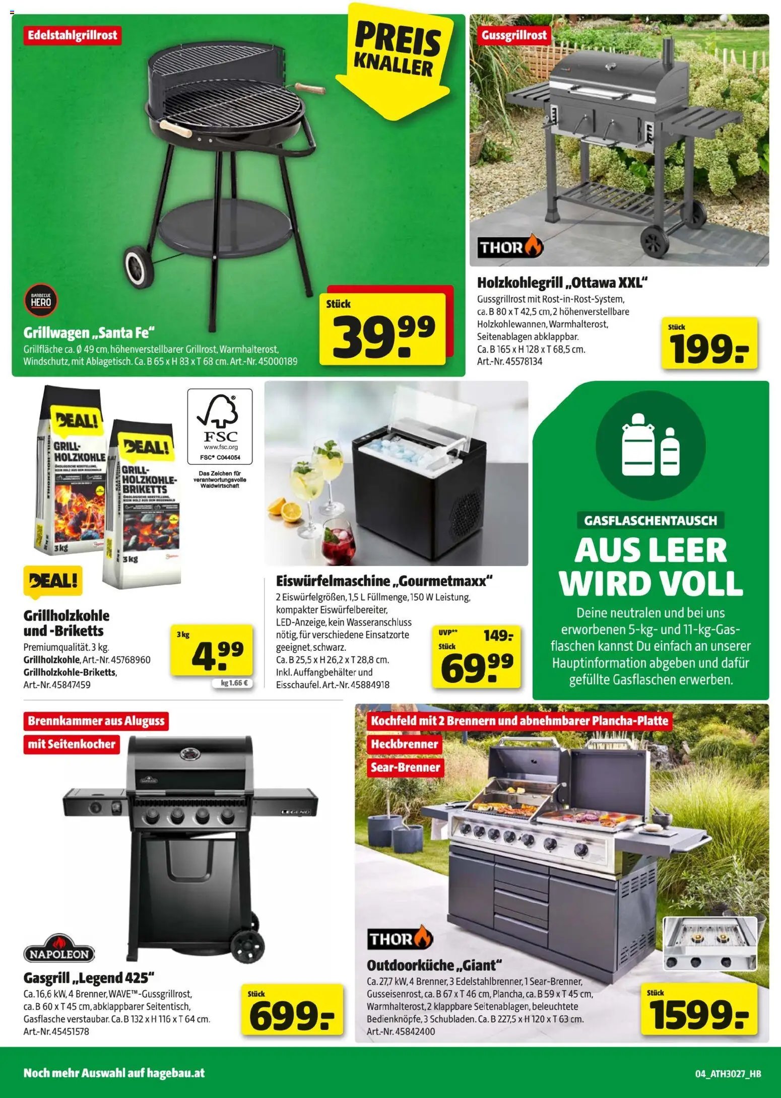 Hagebau Flugblatt