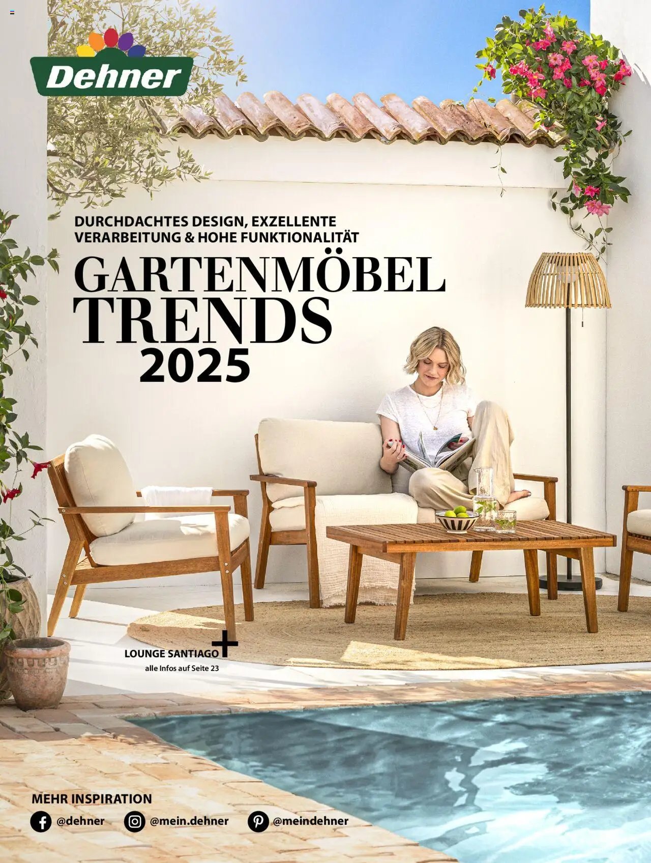 Dehner Gartenmöbel Trends 2025