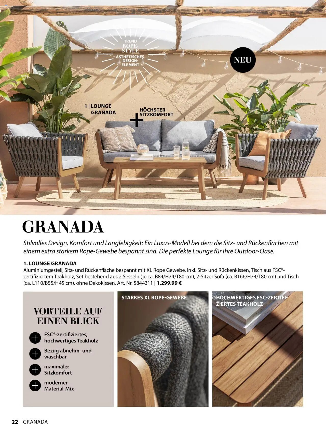 Dehner Gartenmöbel Trends 2025