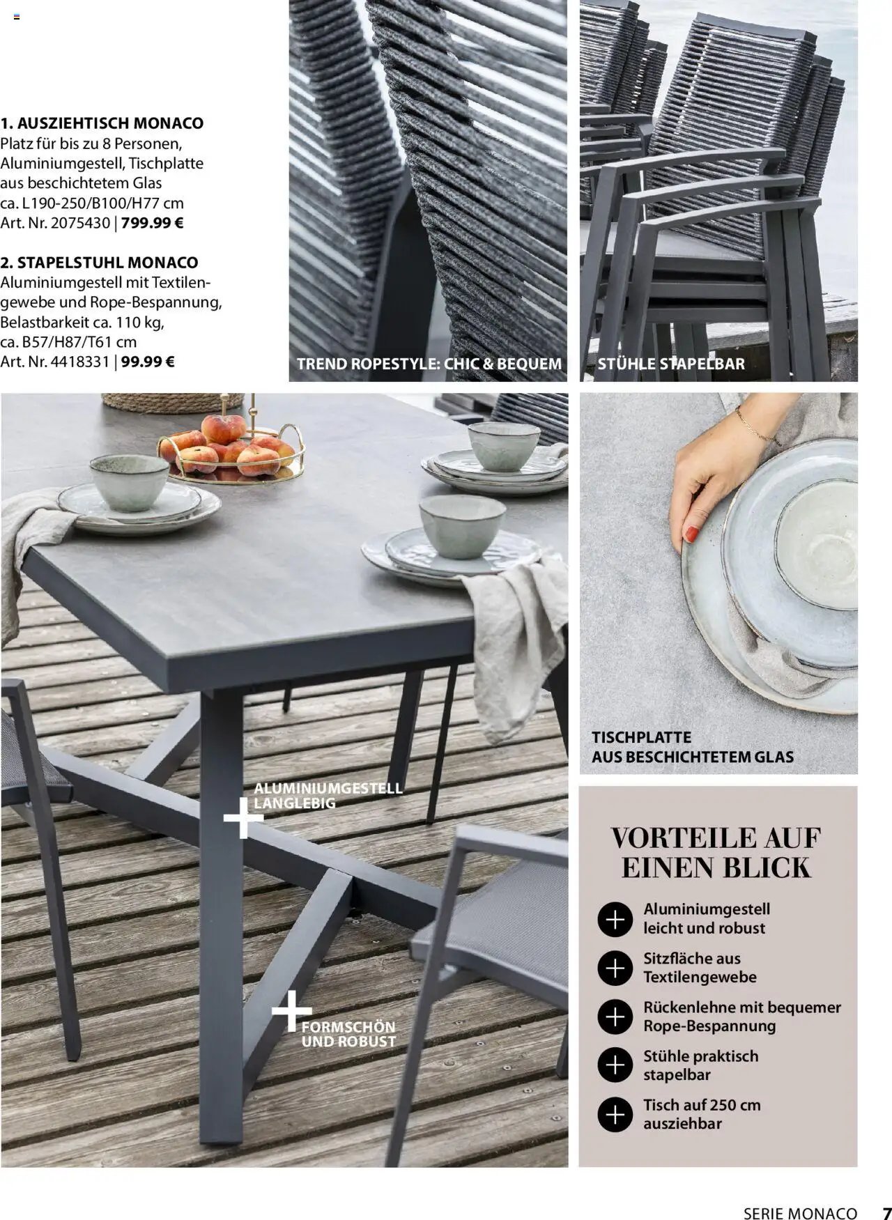 Dehner Gartenmöbel Trends 2025