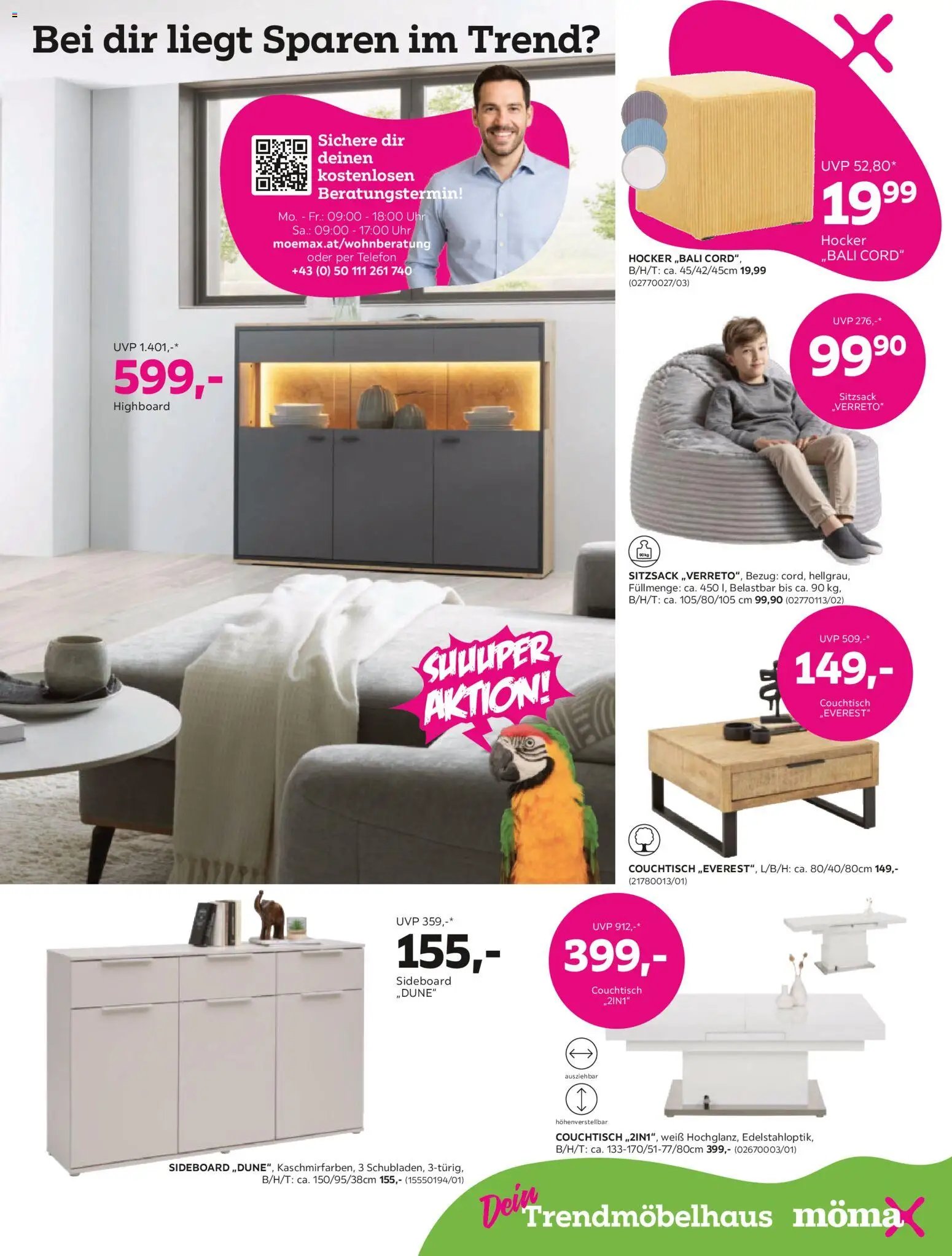 Mömax Prospekt aktuell