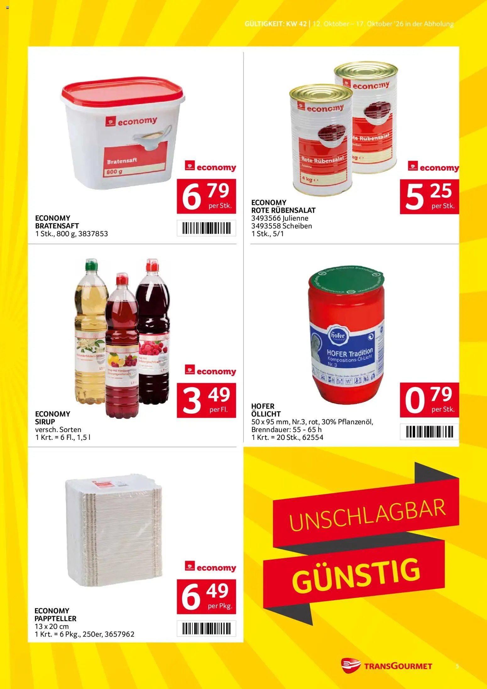 Transgourmet Broschüre