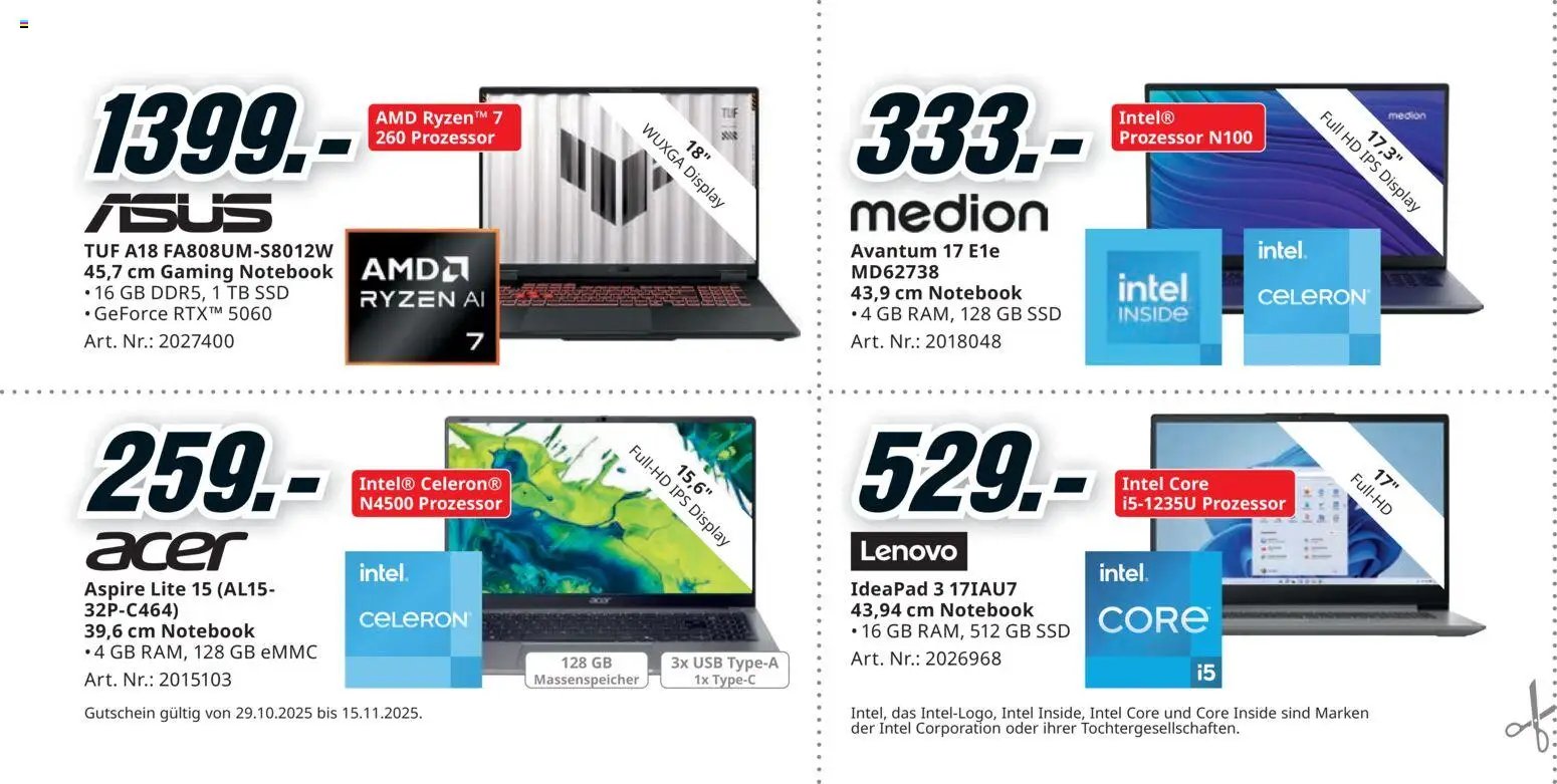Media Markt Black Friday (2025-10-29 - 2025-11-15)