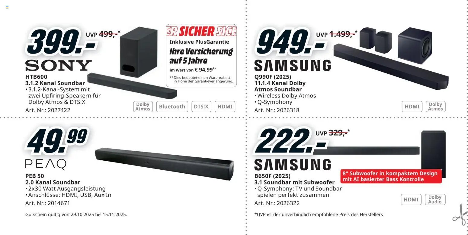 Media Markt Black Friday (2025-10-29 - 2025-11-15)